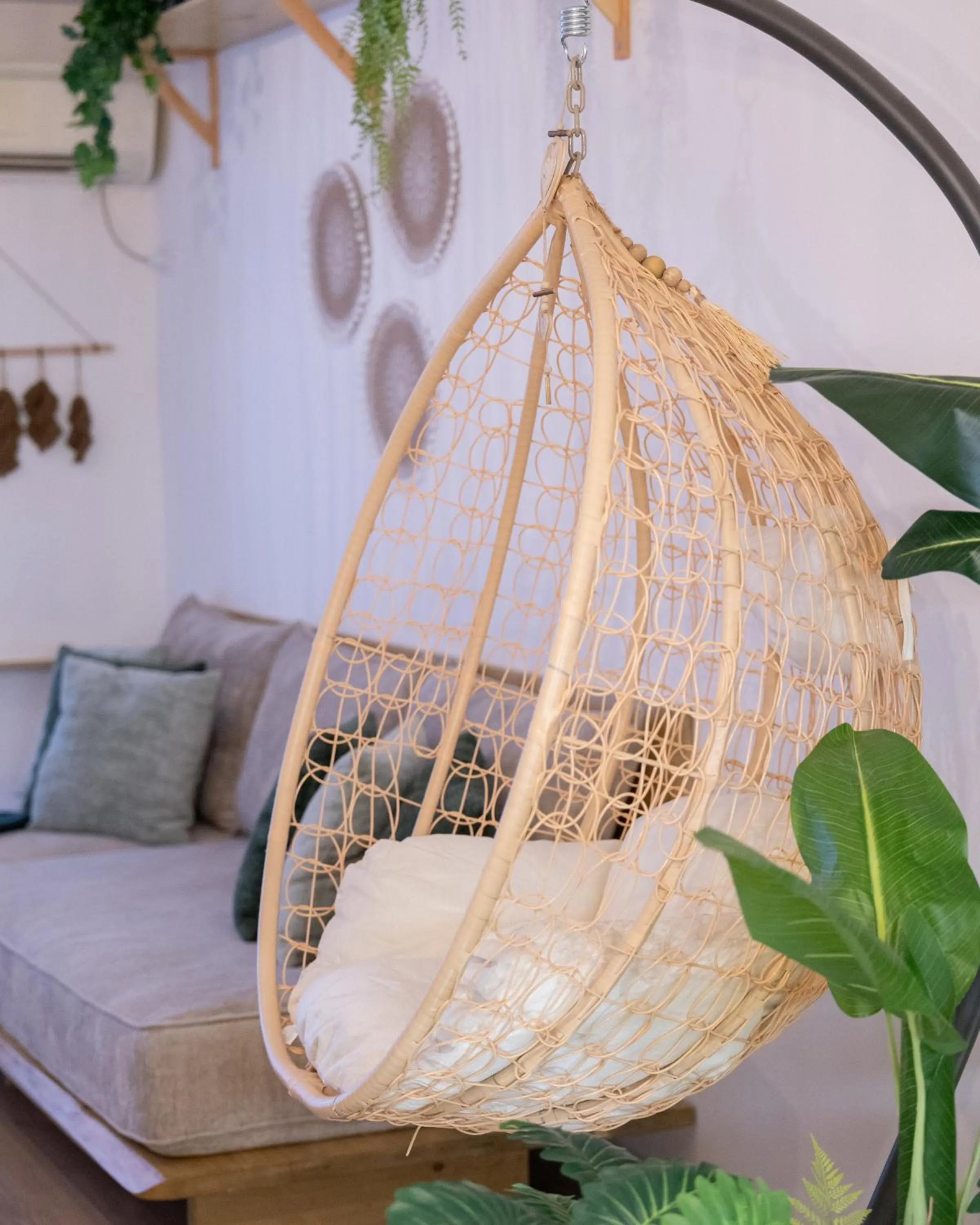 Living room in Boho Central Apartment