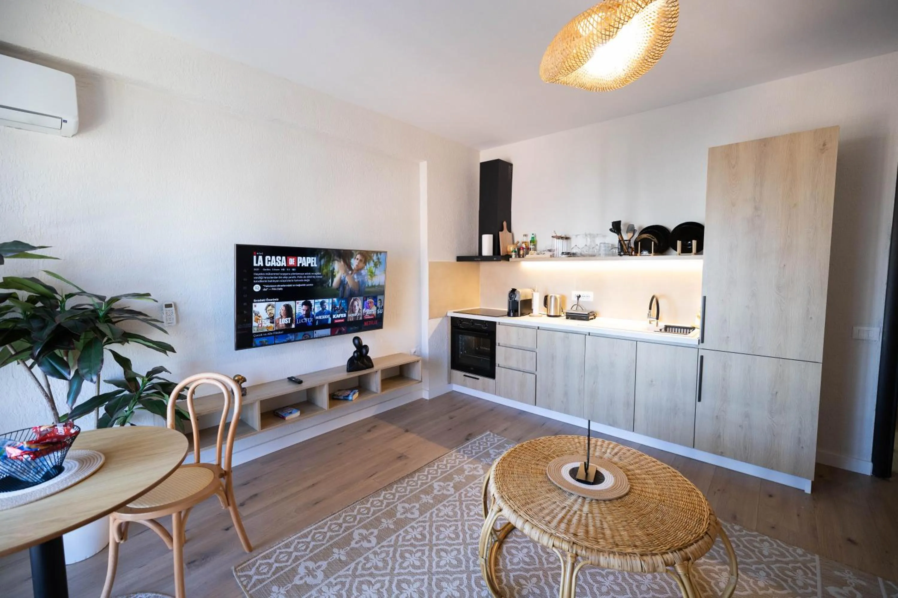 kitchen in Boho Central Apartment
