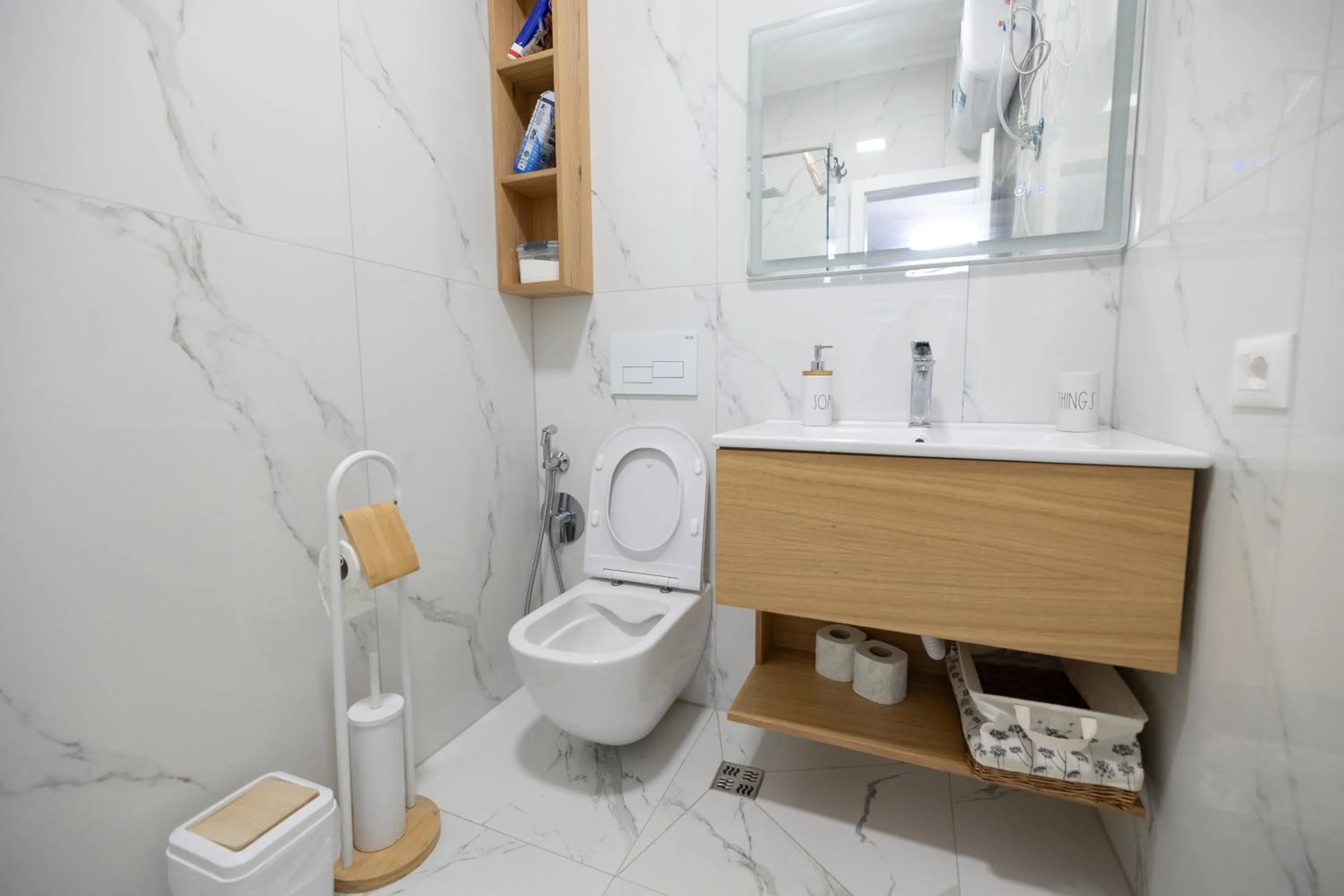 Toilet in Boho Central Apartment