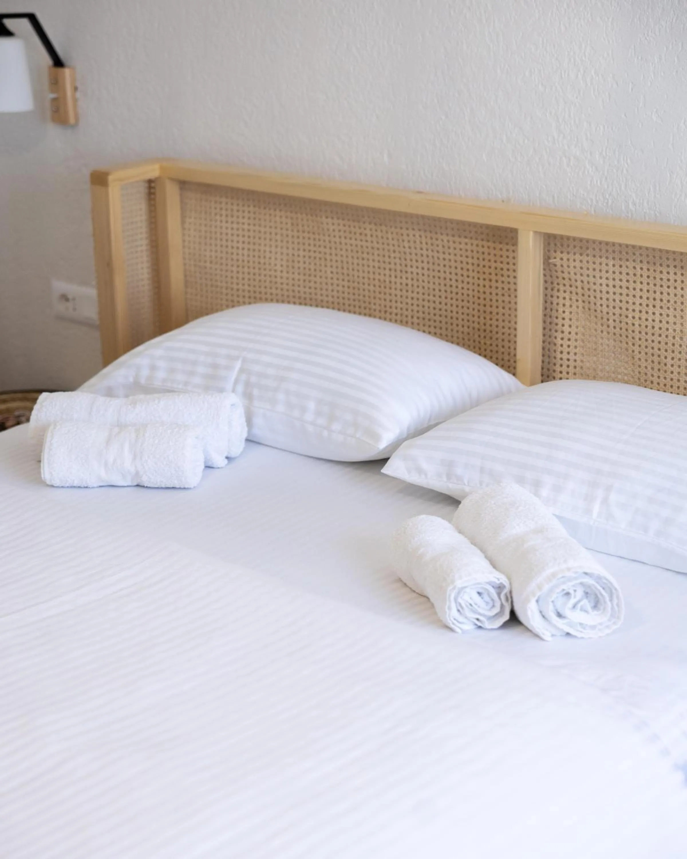 Bed in Boho Central Apartment