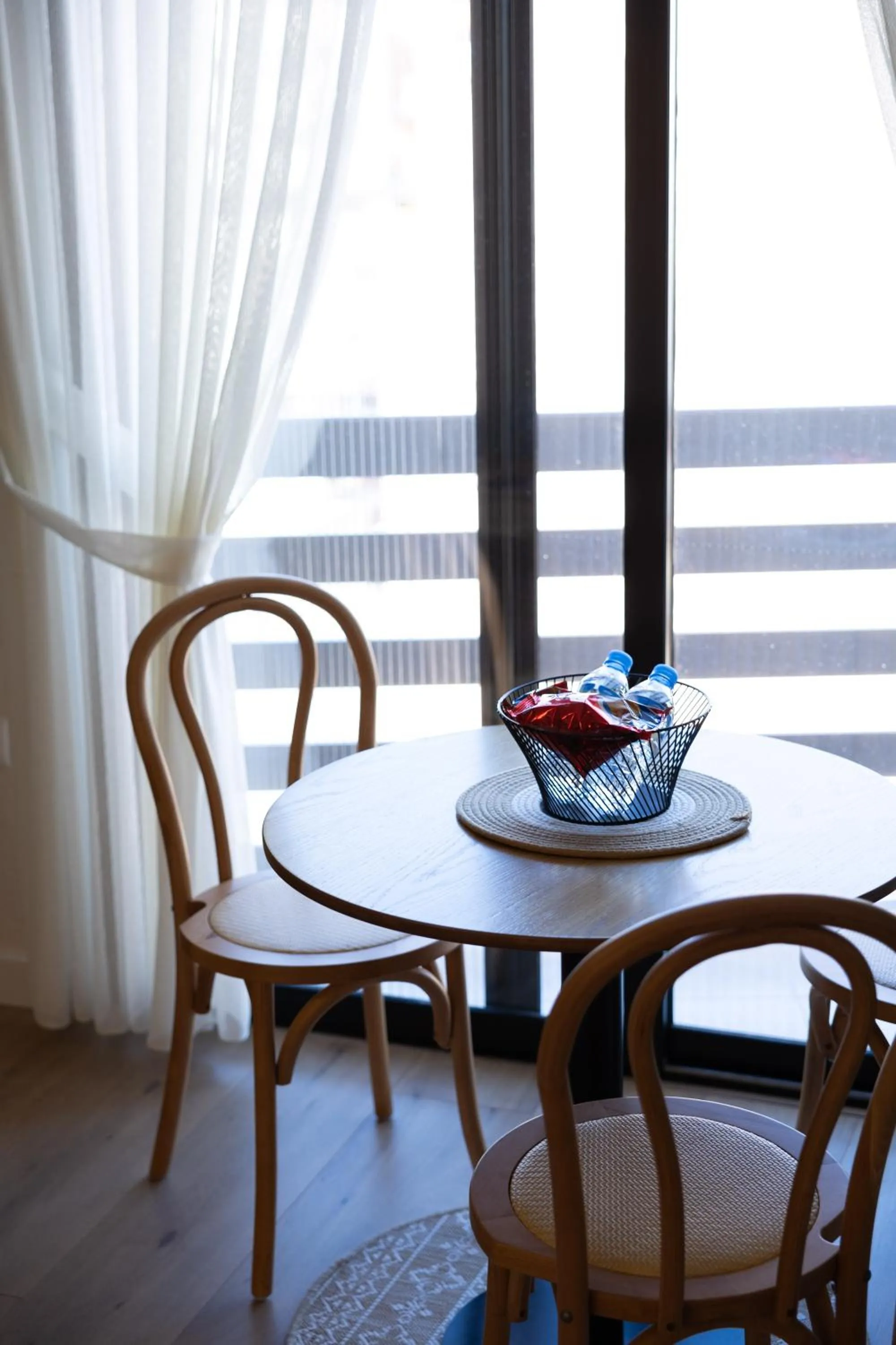Living room in Boho Central Apartment