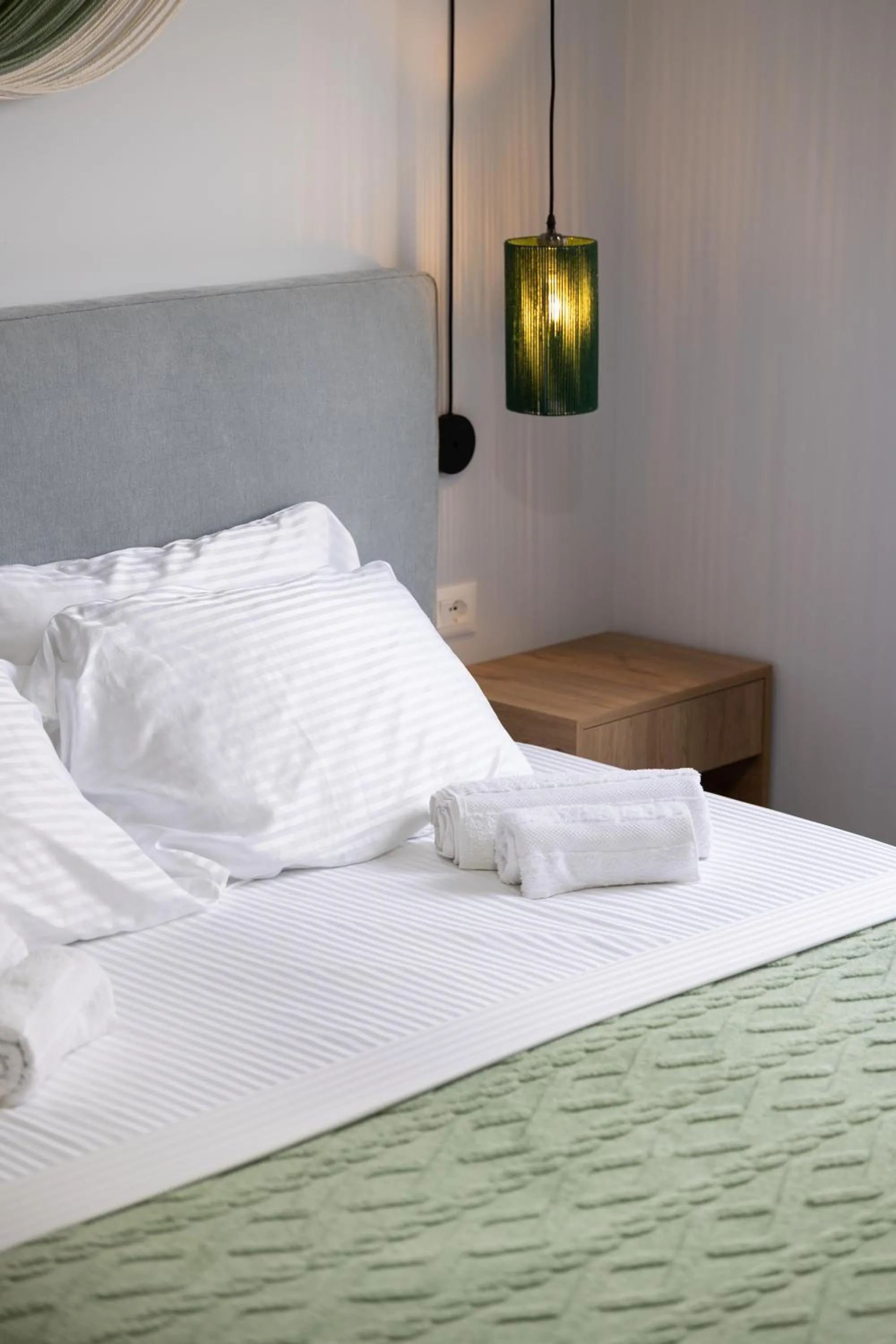 Bed in Boho Central Apartment