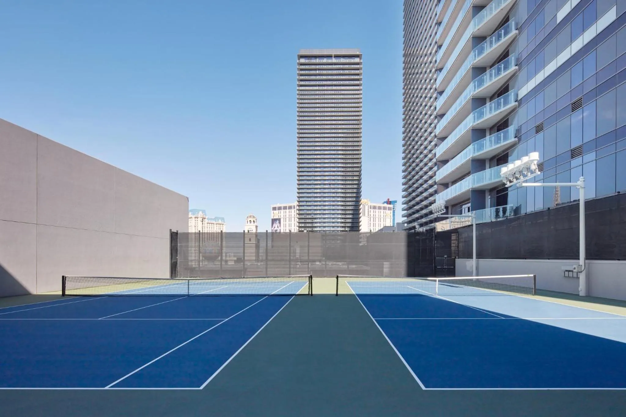 Tennis court in The Cosmopolitan Of Las Vegas