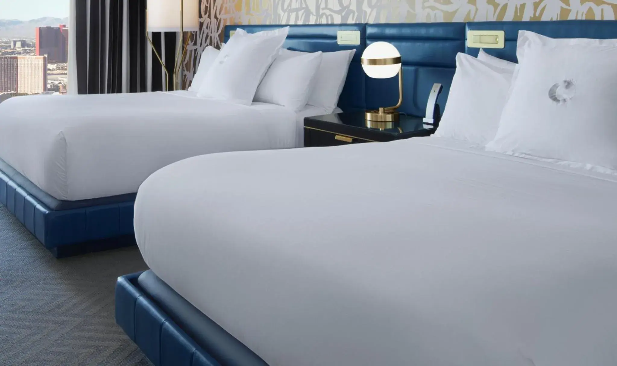 Bedroom, Bed in The Cosmopolitan Of Las Vegas Bedroom, Bed in The Cosmopolitan Of Las Vegas