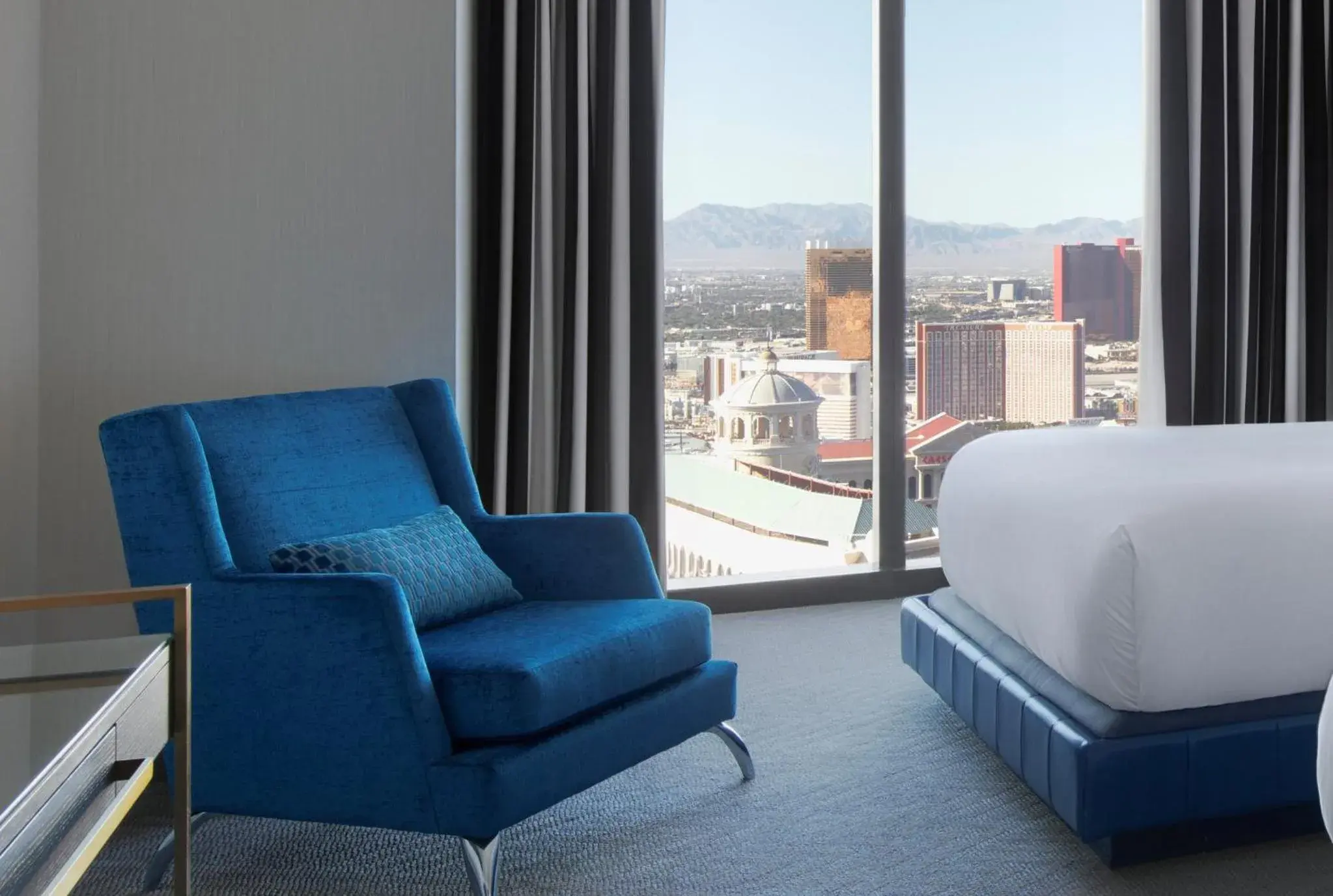 Bedroom, Bed in The Cosmopolitan Of Las Vegas Bedroom, Bed in The Cosmopolitan Of Las Vegas