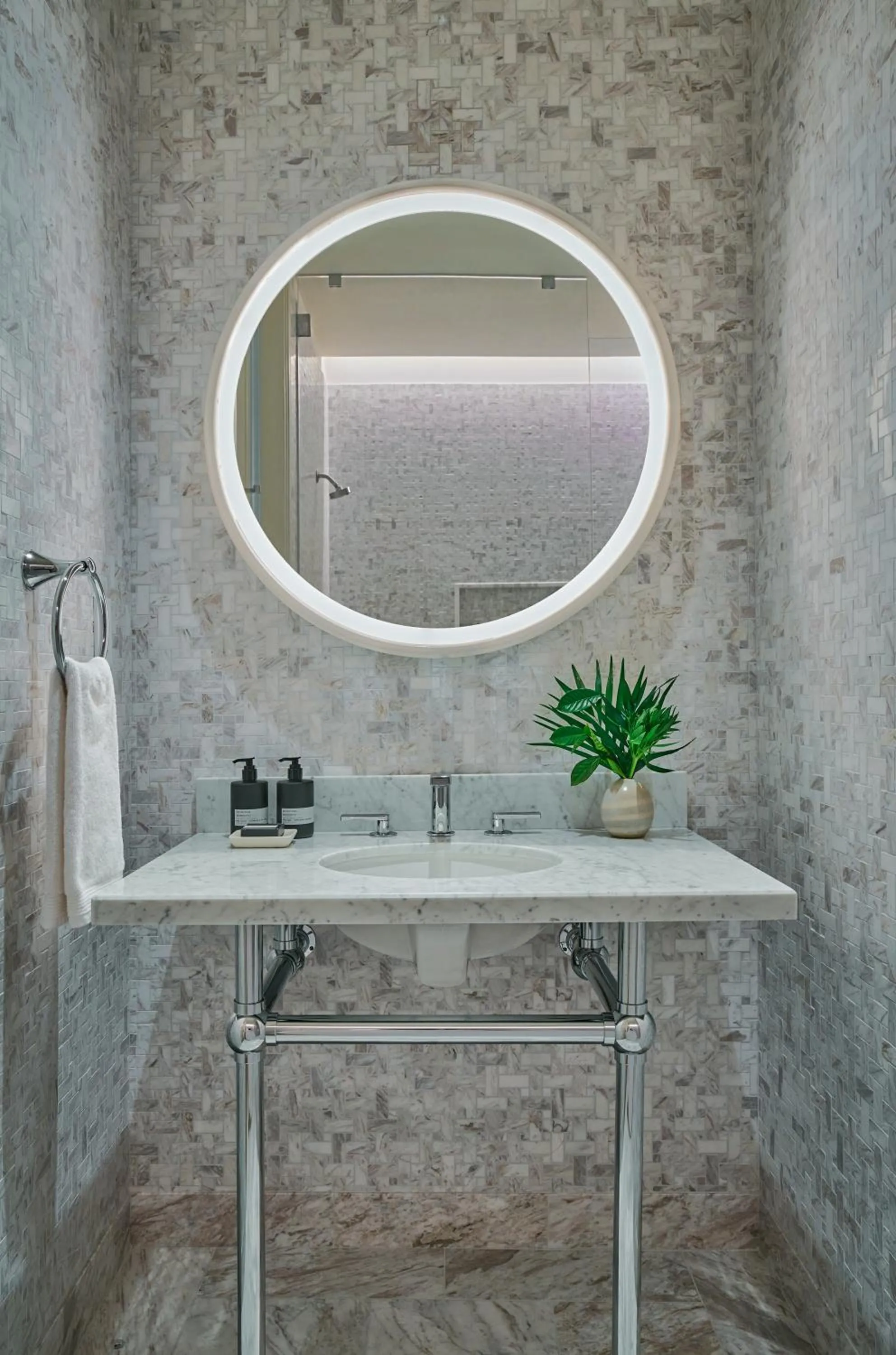 Bathroom in Pendry Newport Beach