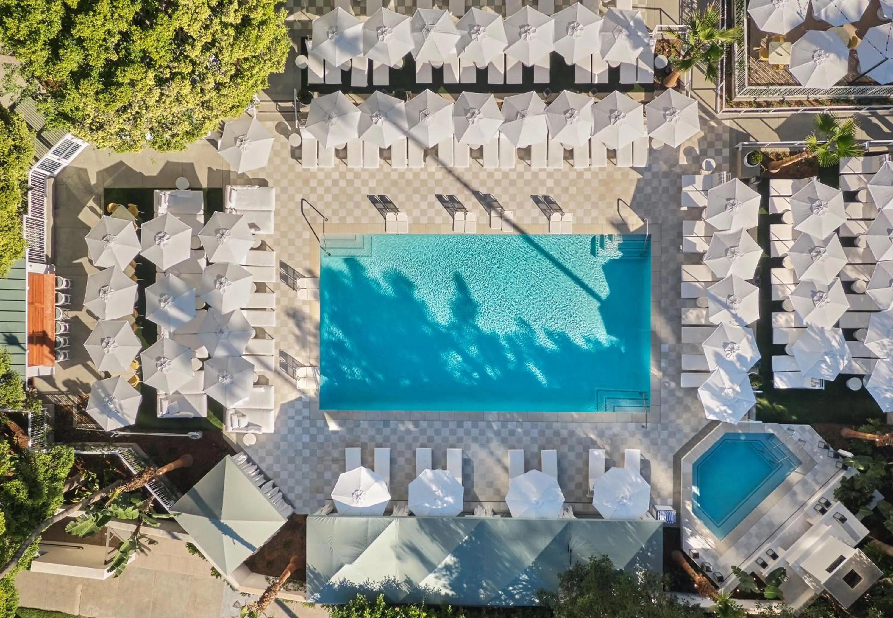 Swimming pool in Pendry Newport Beach