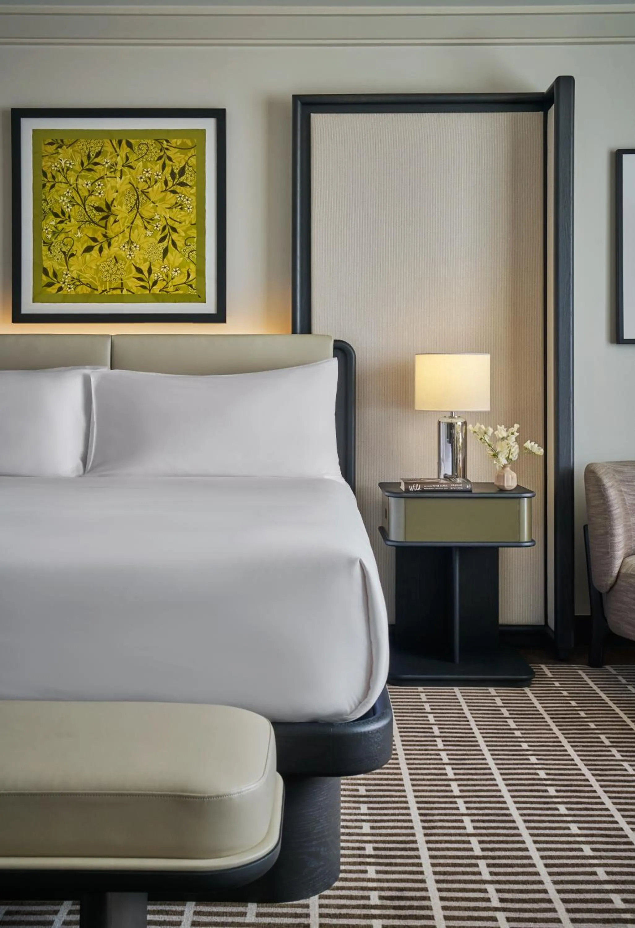 Bed in Pendry Newport Beach