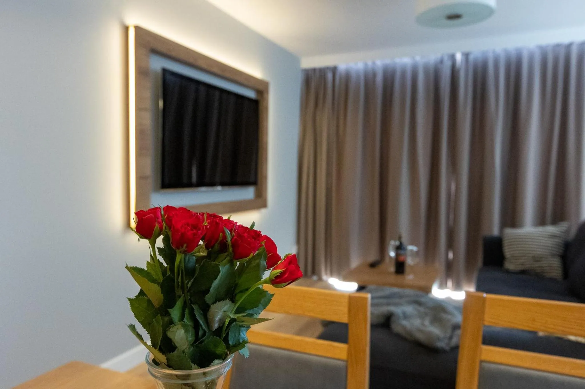 Ostróda City Center Top floor lake view & balcony apartment