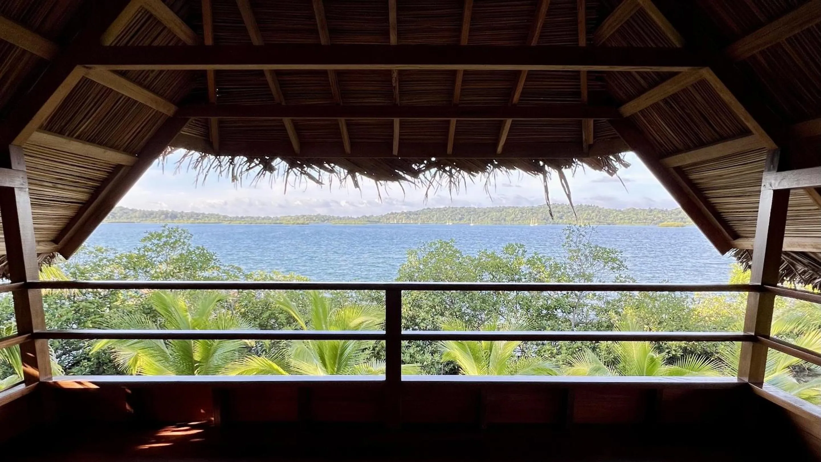 Patio in Akwaba Lodge