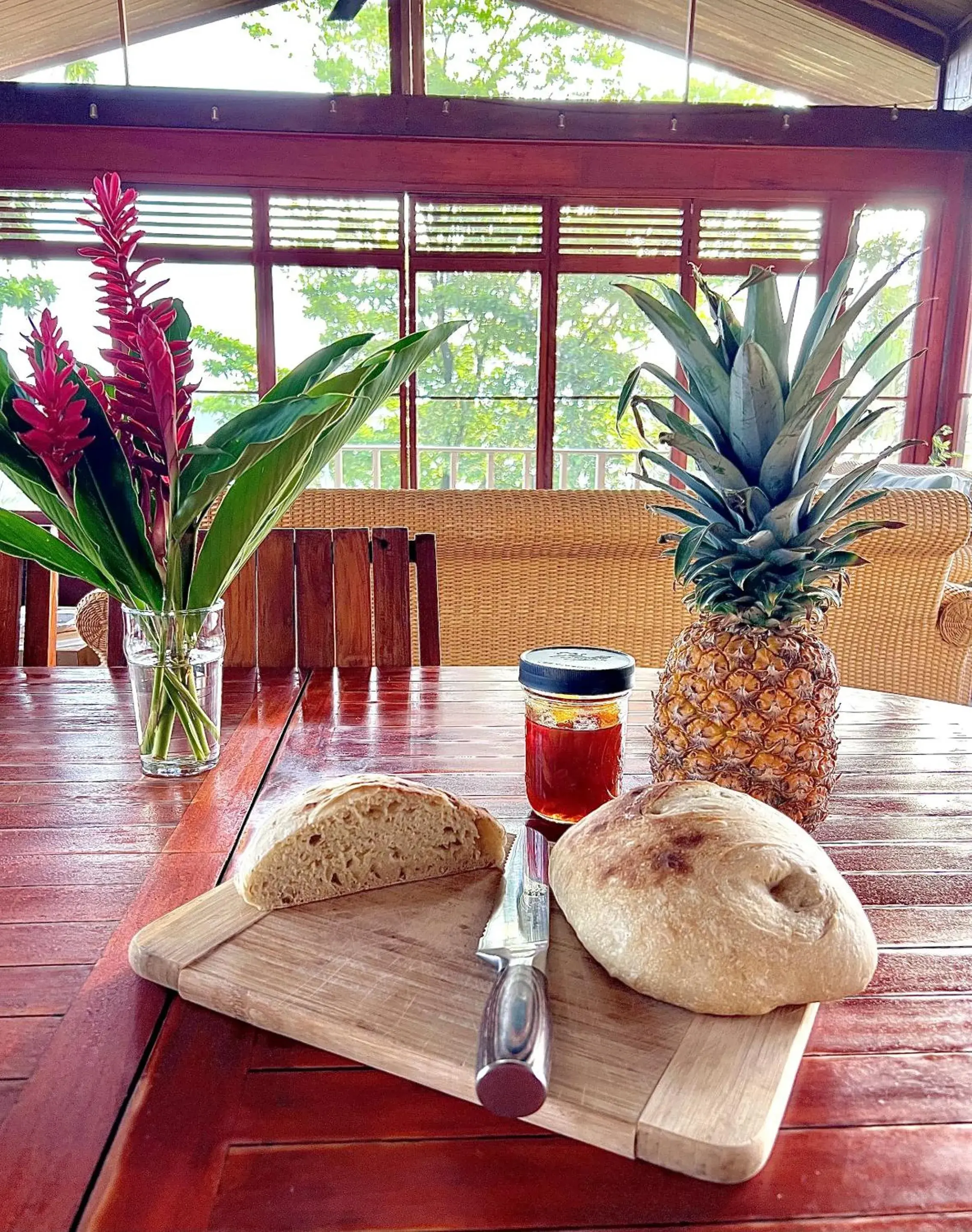 Food and drinks in Akwaba Lodge Food and drinks in Akwaba Lodge