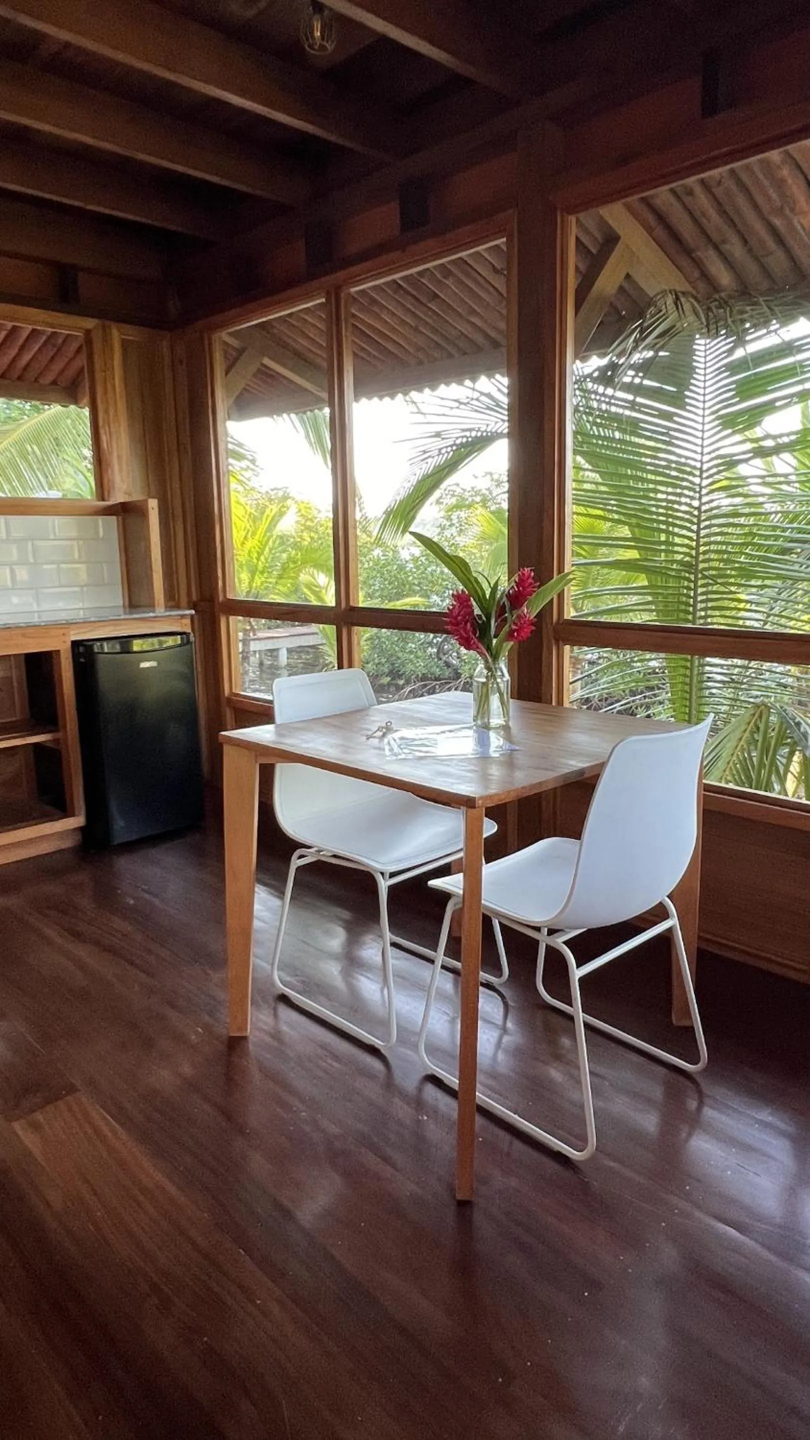 Kitchen or kitchenette in Akwaba Lodge