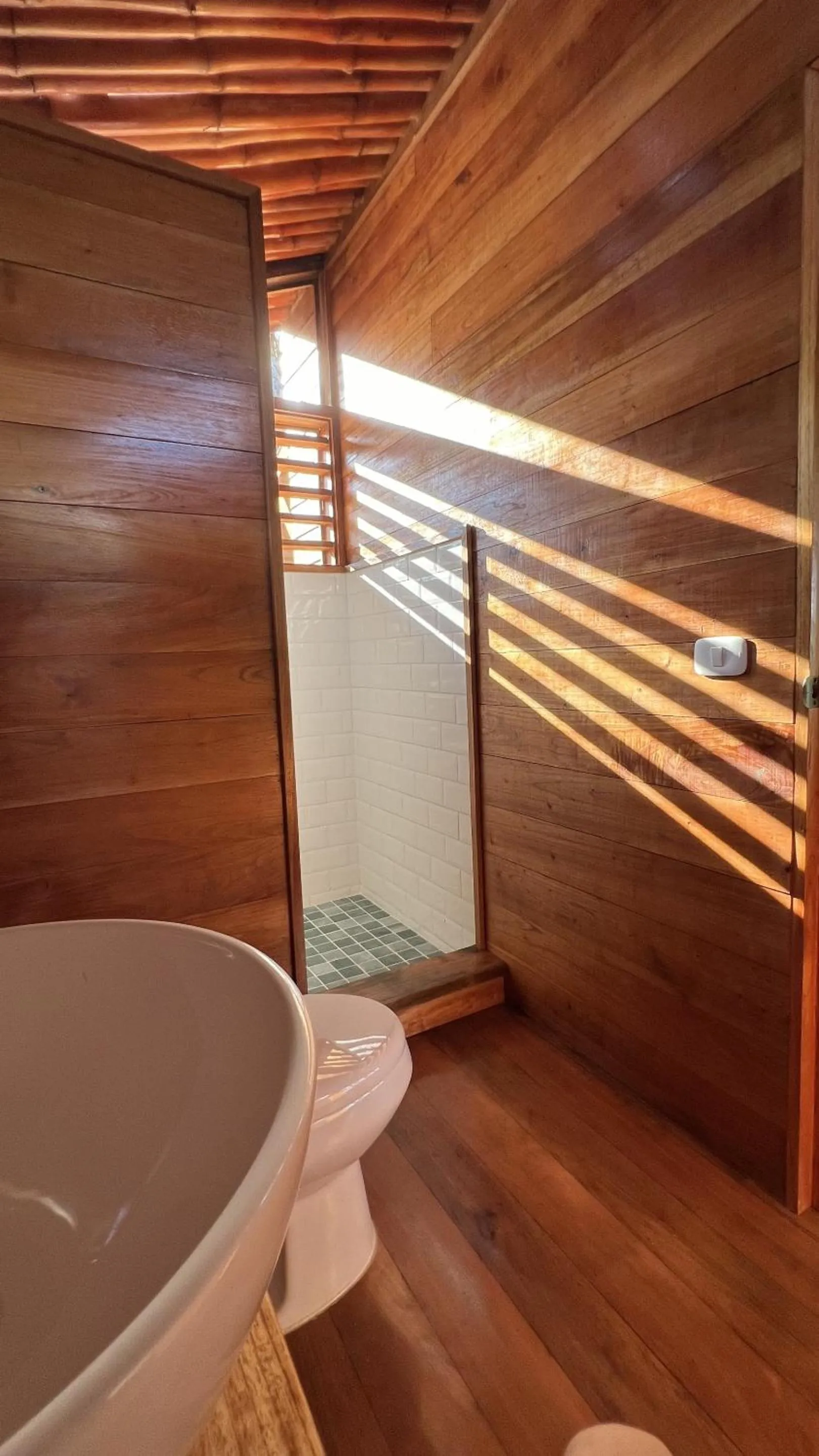 Bathroom in Akwaba Lodge