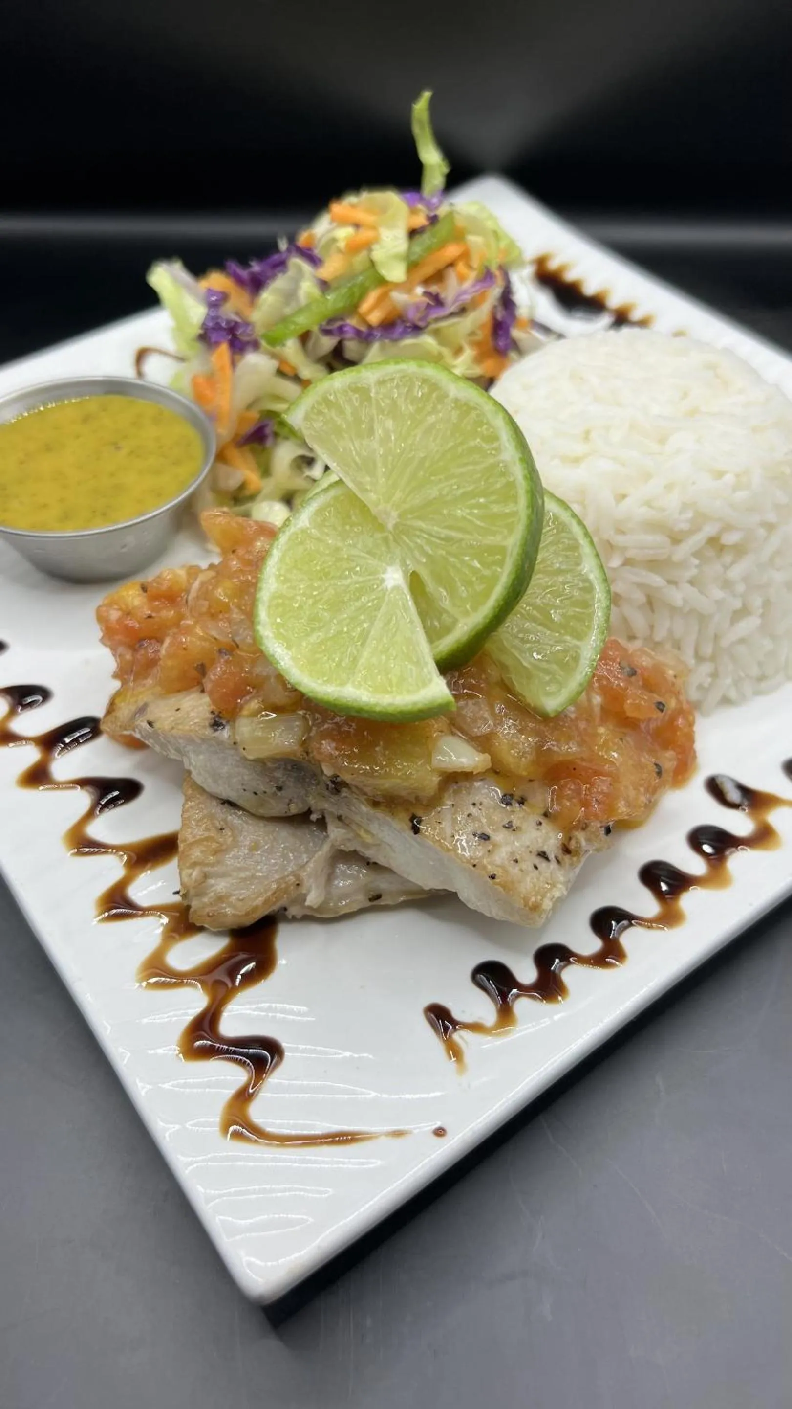 Food and drinks in Akwaba Lodge