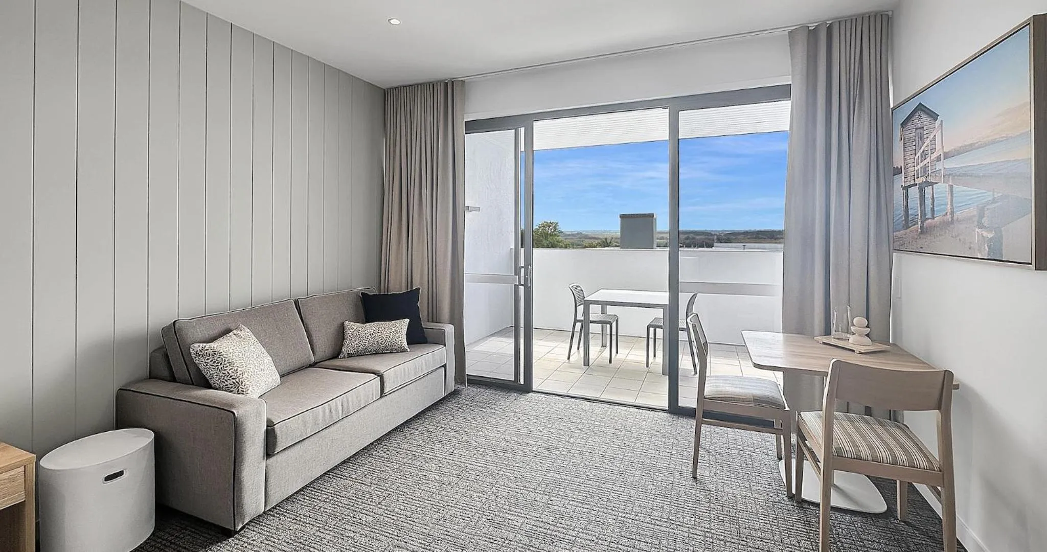 Seating area in Bli Bli Suites