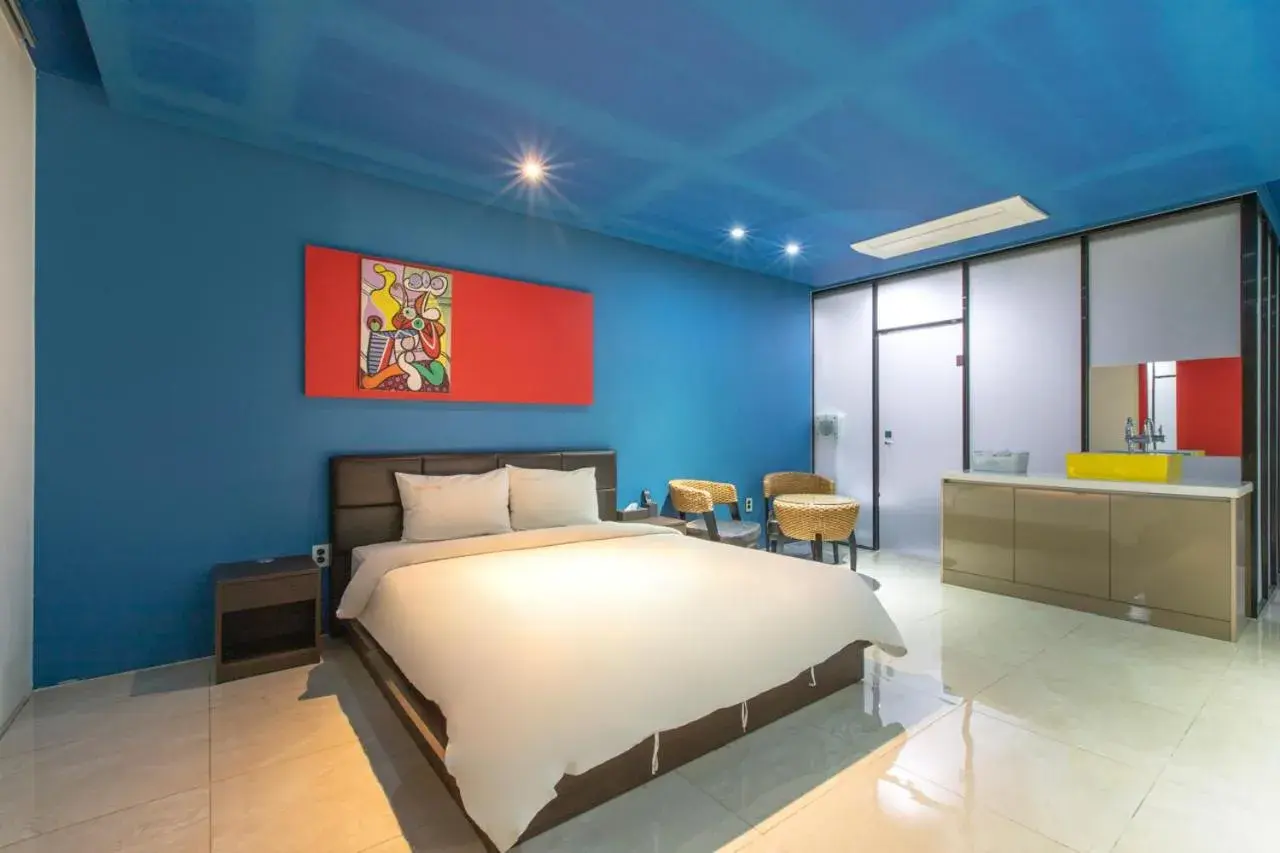 Bed in Incheon Pentastar Hotel Bed in Incheon Pentastar Hotel