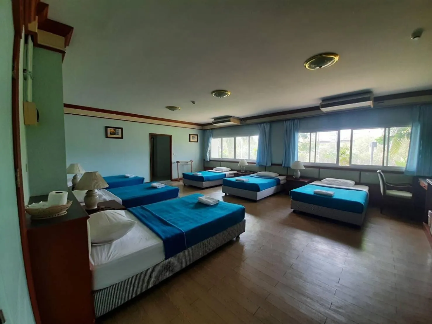 Bed in สถานตากอากาศบางปู สมุทปราการ Bang Pu Recreation Center Samut Prakan