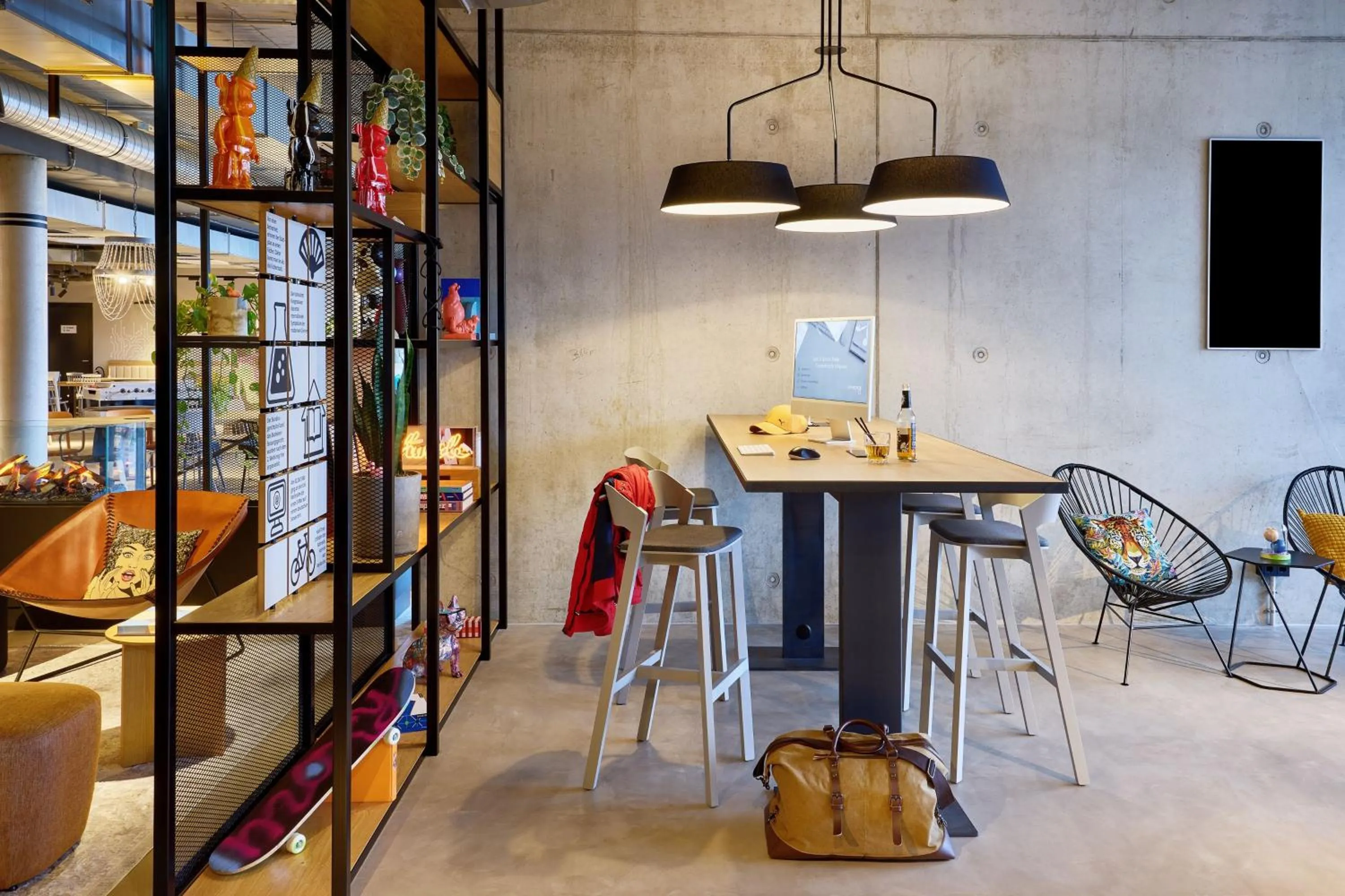 Meeting/conference room in Moxy Karlsruhe