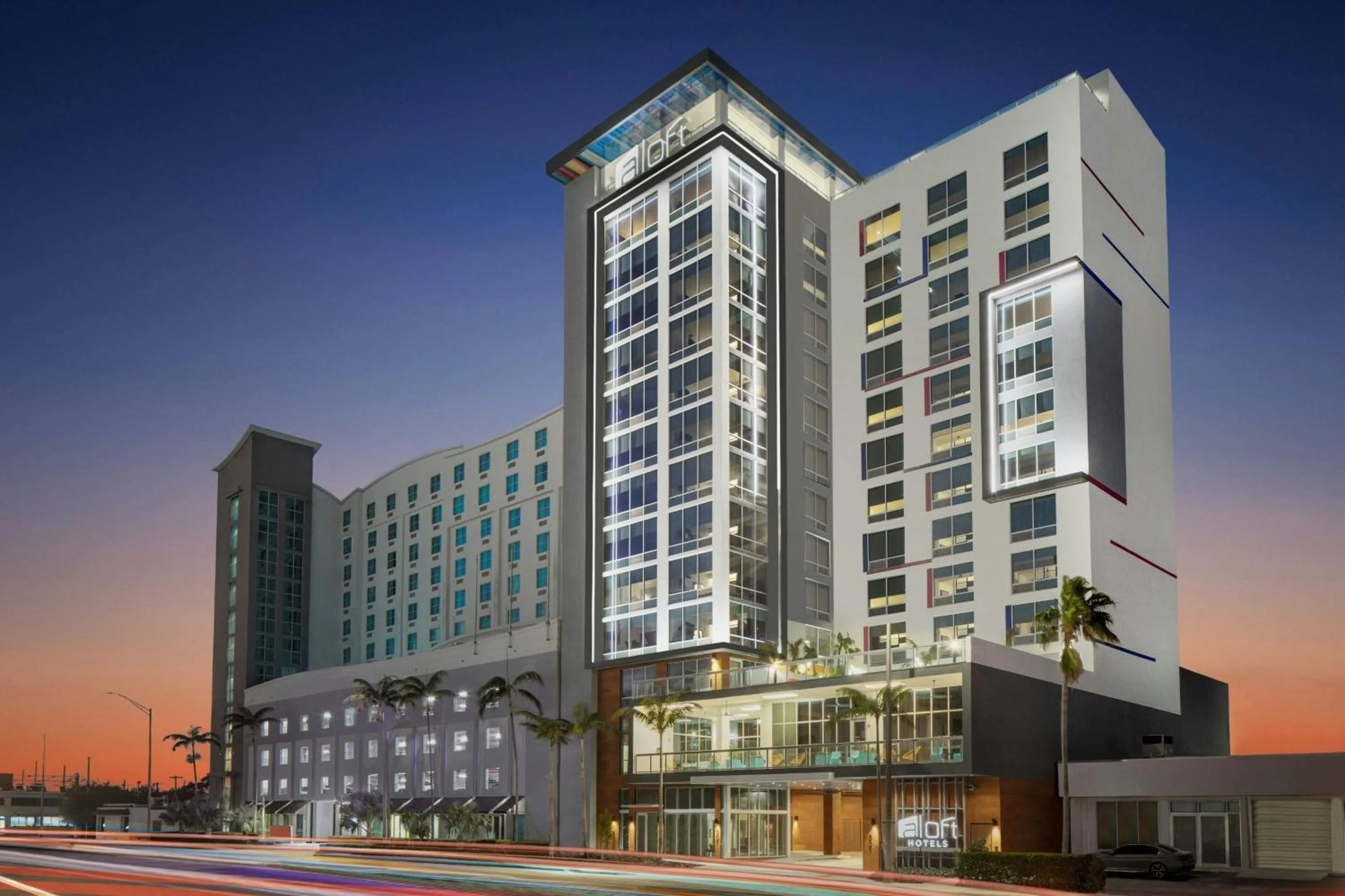Property building in Aloft Fort Lauderdale Airport & Cruise Port