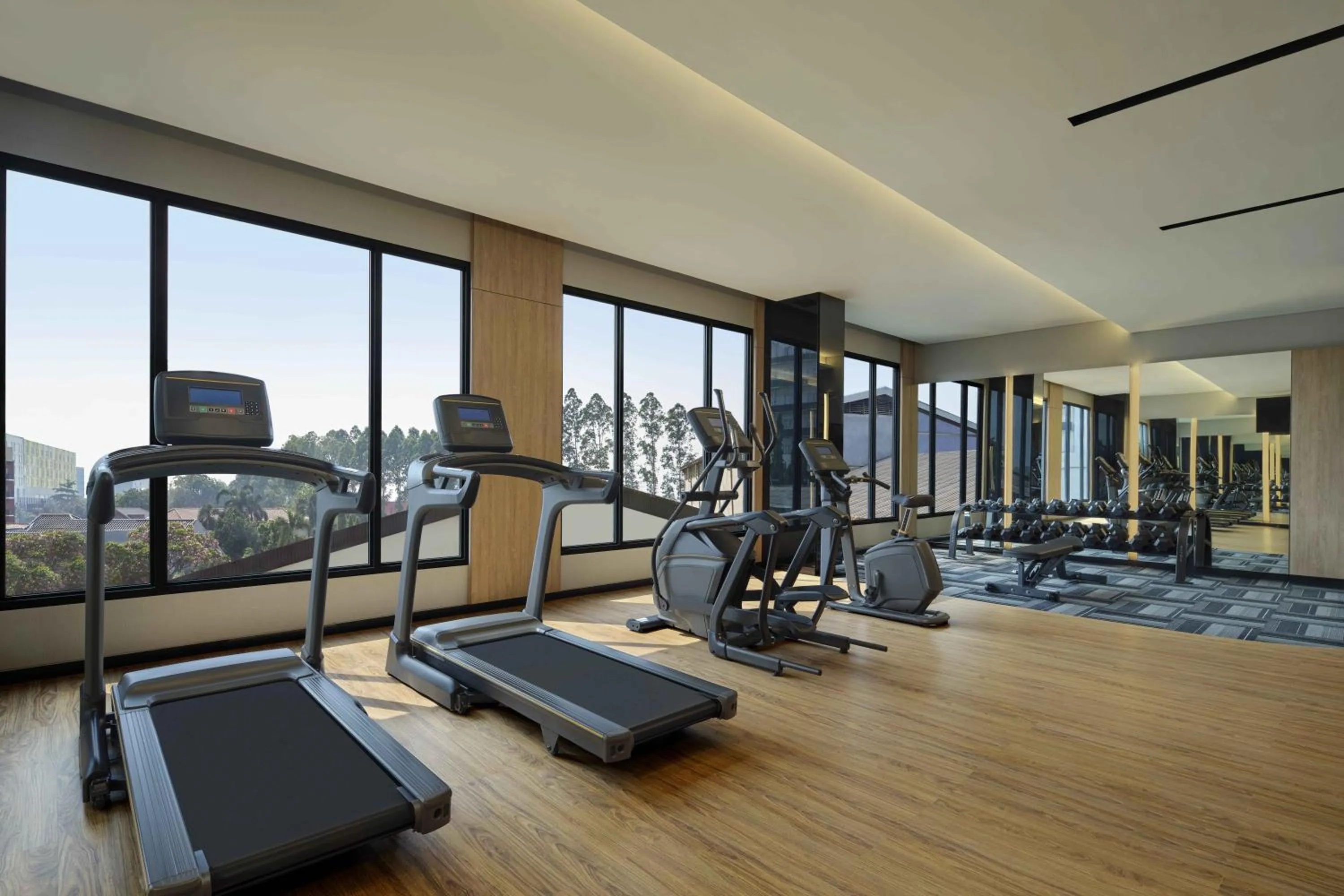 Fitness centre/facilities in Fairfield by Marriott Jakarta Soekarno-Hatta Airport