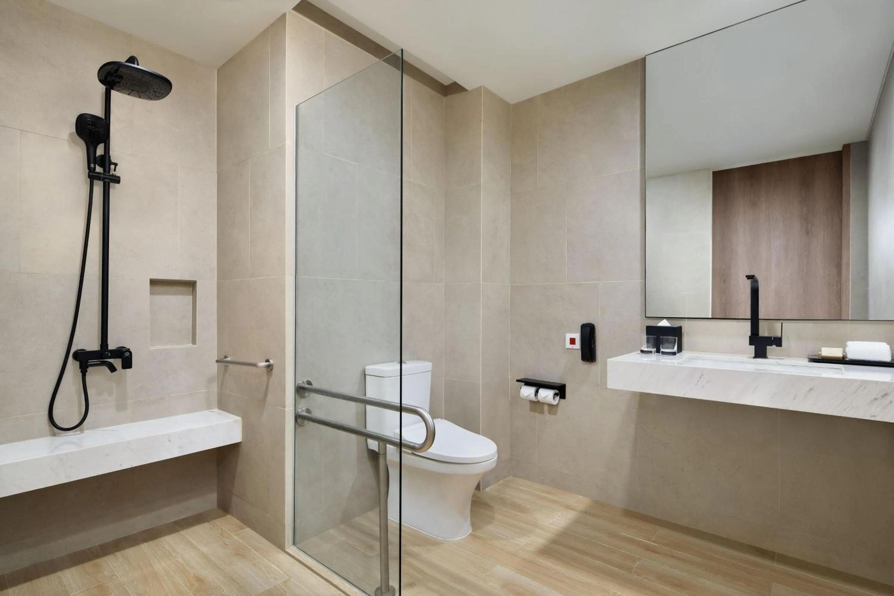 Bathroom in Fairfield by Marriott Jakarta Soekarno-Hatta Airport