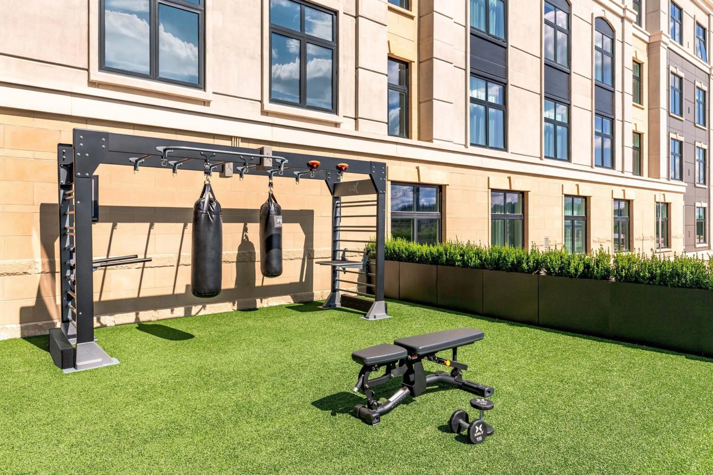 Fitness centre/facilities in The Artisan at Tuscan Village, Salem, NH, a Tribute Portfolio Hotel