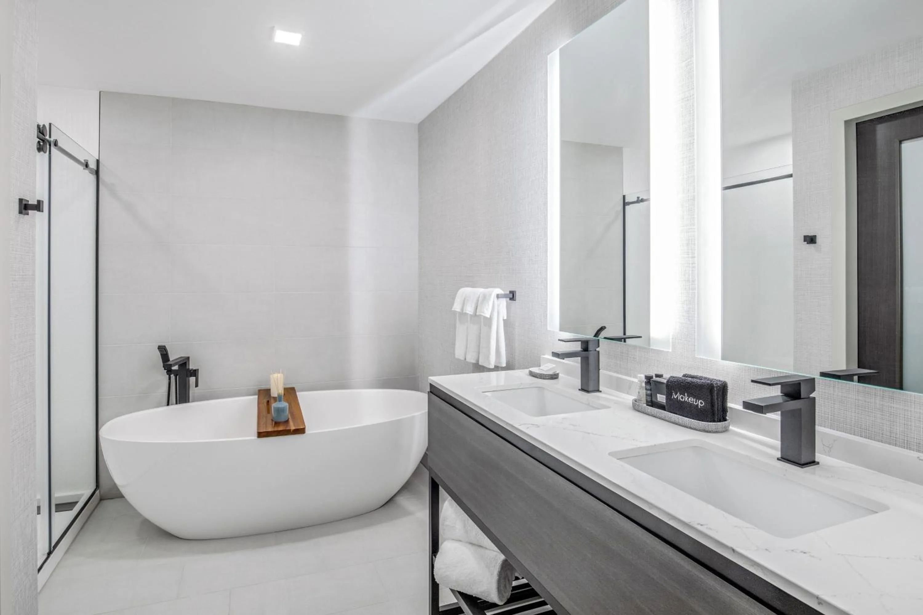 Bathroom in The Artisan at Tuscan Village, Salem, NH, a Tribute Portfolio Hotel