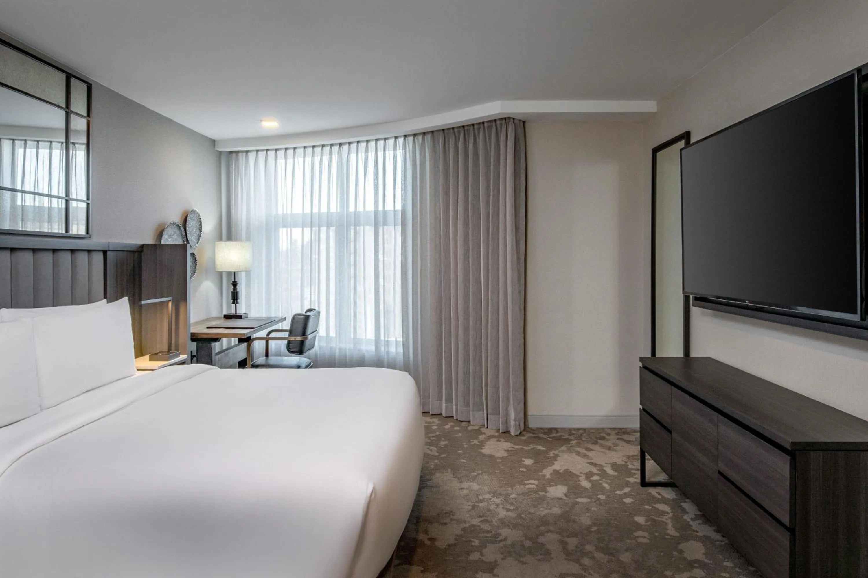 Bedroom, Bed in The Artisan at Tuscan Village, Salem, NH, a Tribute Portfolio Hotel