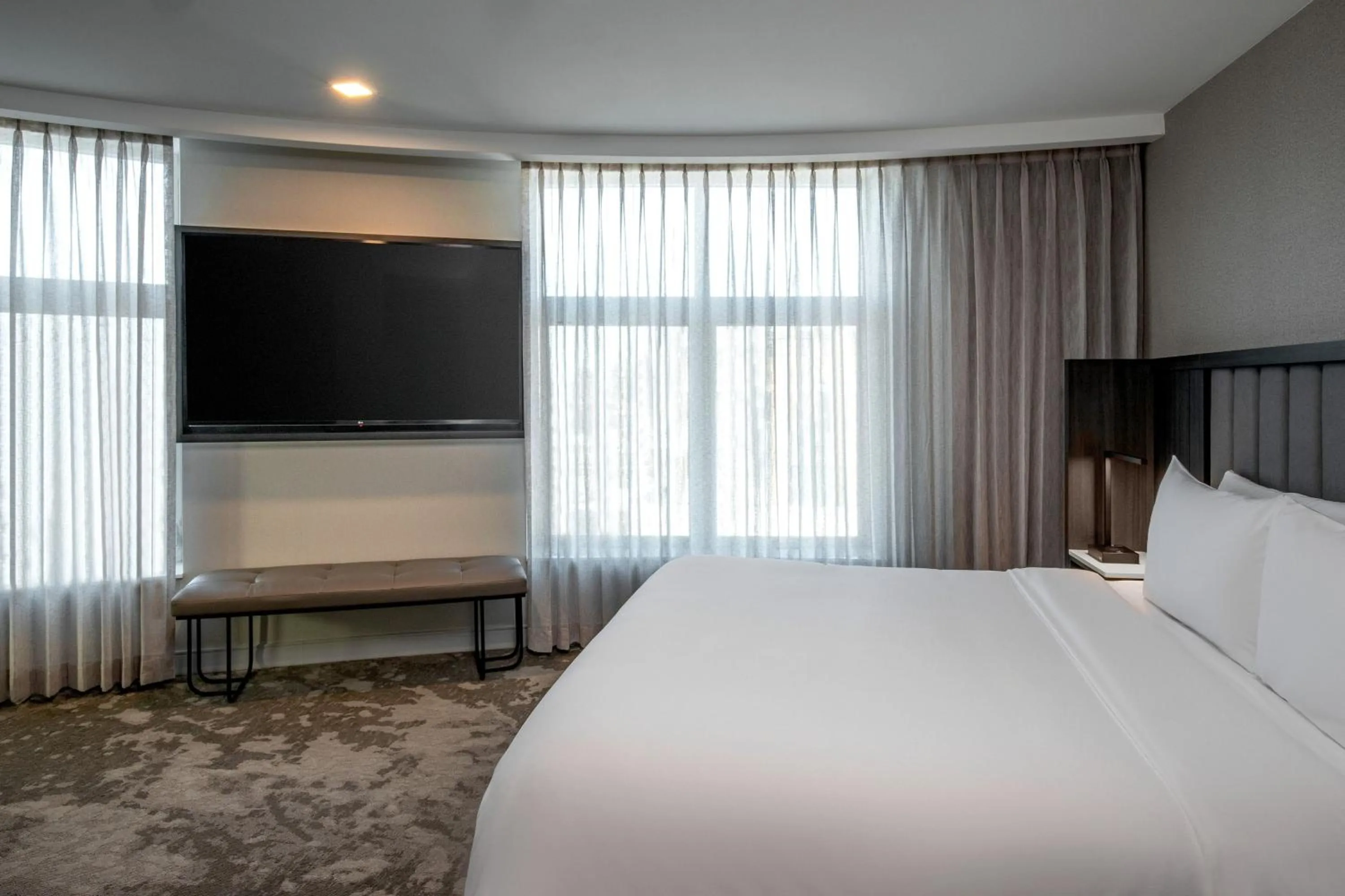 Bedroom, Bed in The Artisan at Tuscan Village, Salem, NH, a Tribute Portfolio Hotel