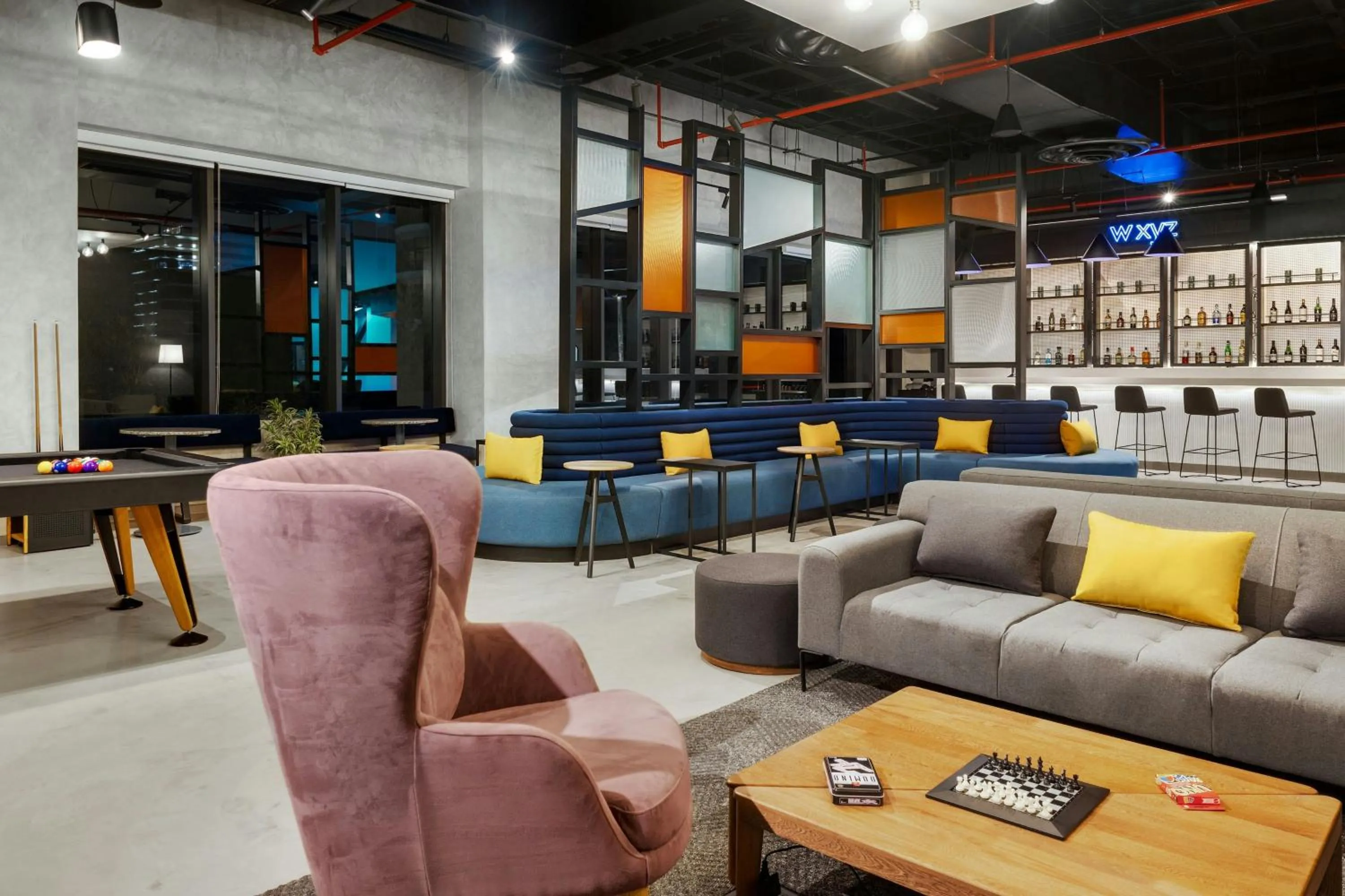 Lounge or bar in Aloft Santo Domingo Piantini