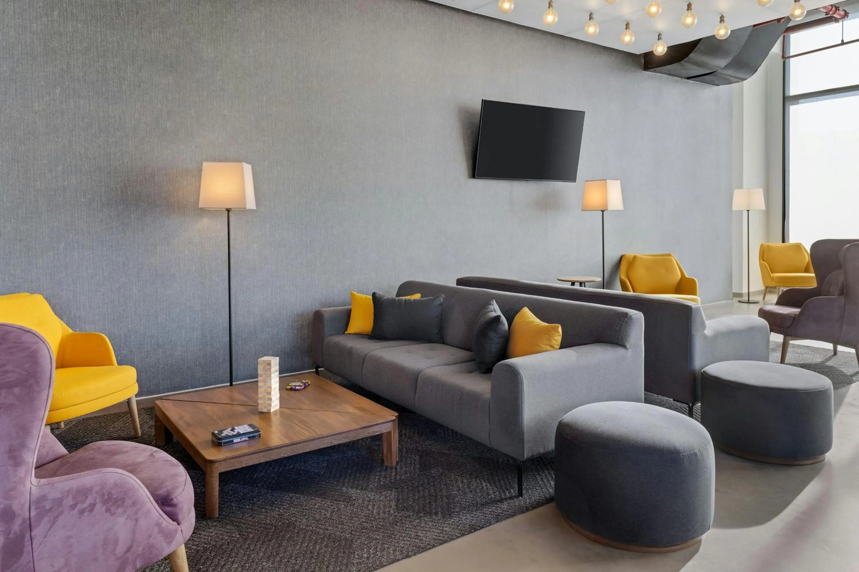 Lobby or reception in Aloft Santo Domingo Piantini