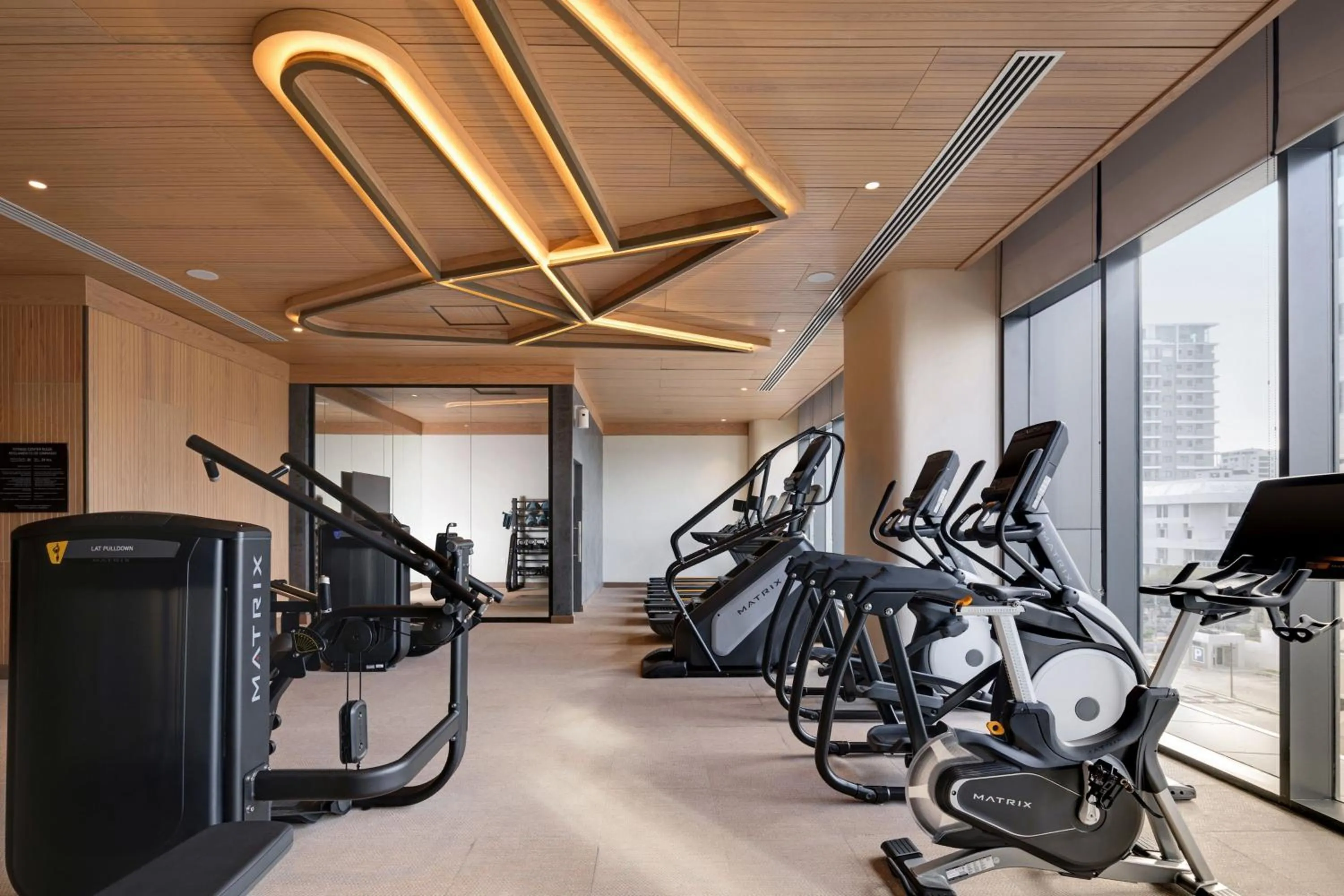 Fitness centre/facilities in Santo Domingo Marriott Hotel Piantini