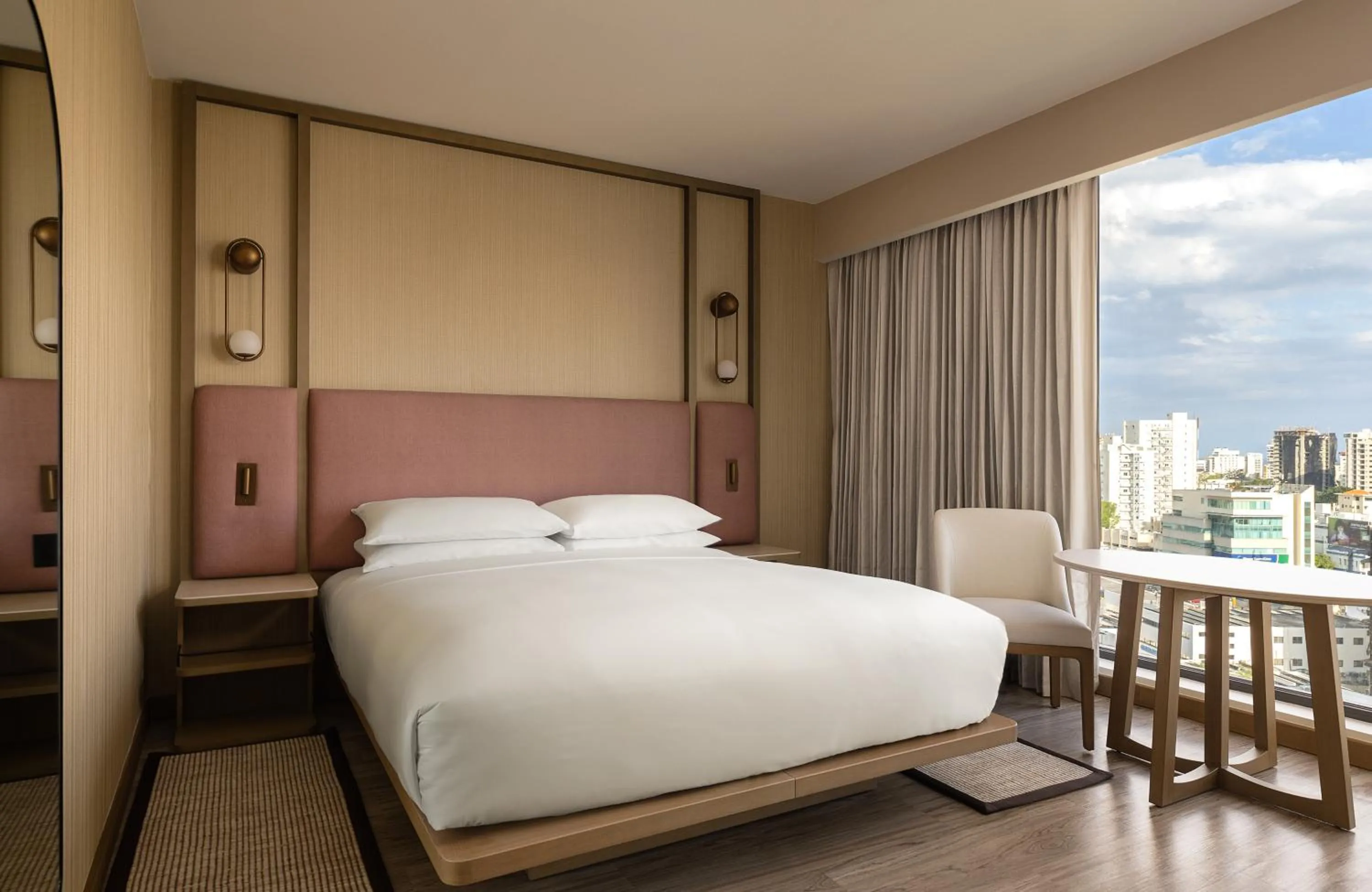 Bed in Santo Domingo Marriott Hotel Piantini