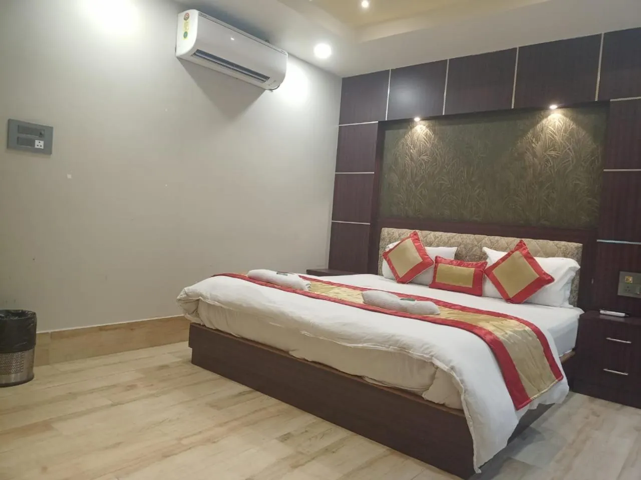 Bed in The Brahmaputra Hotel