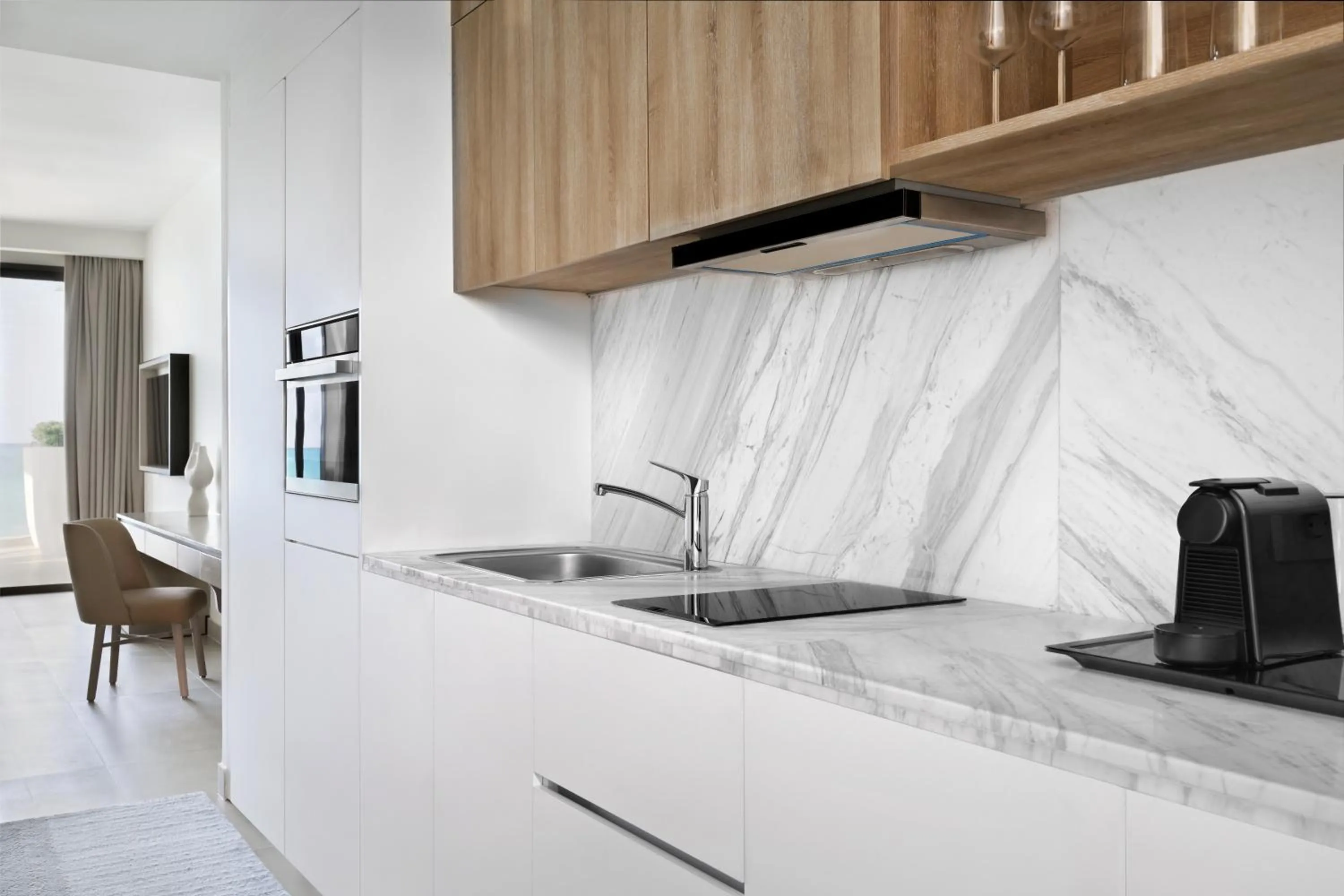 Kitchen or kitchenette in Address Beach Resort Marassi