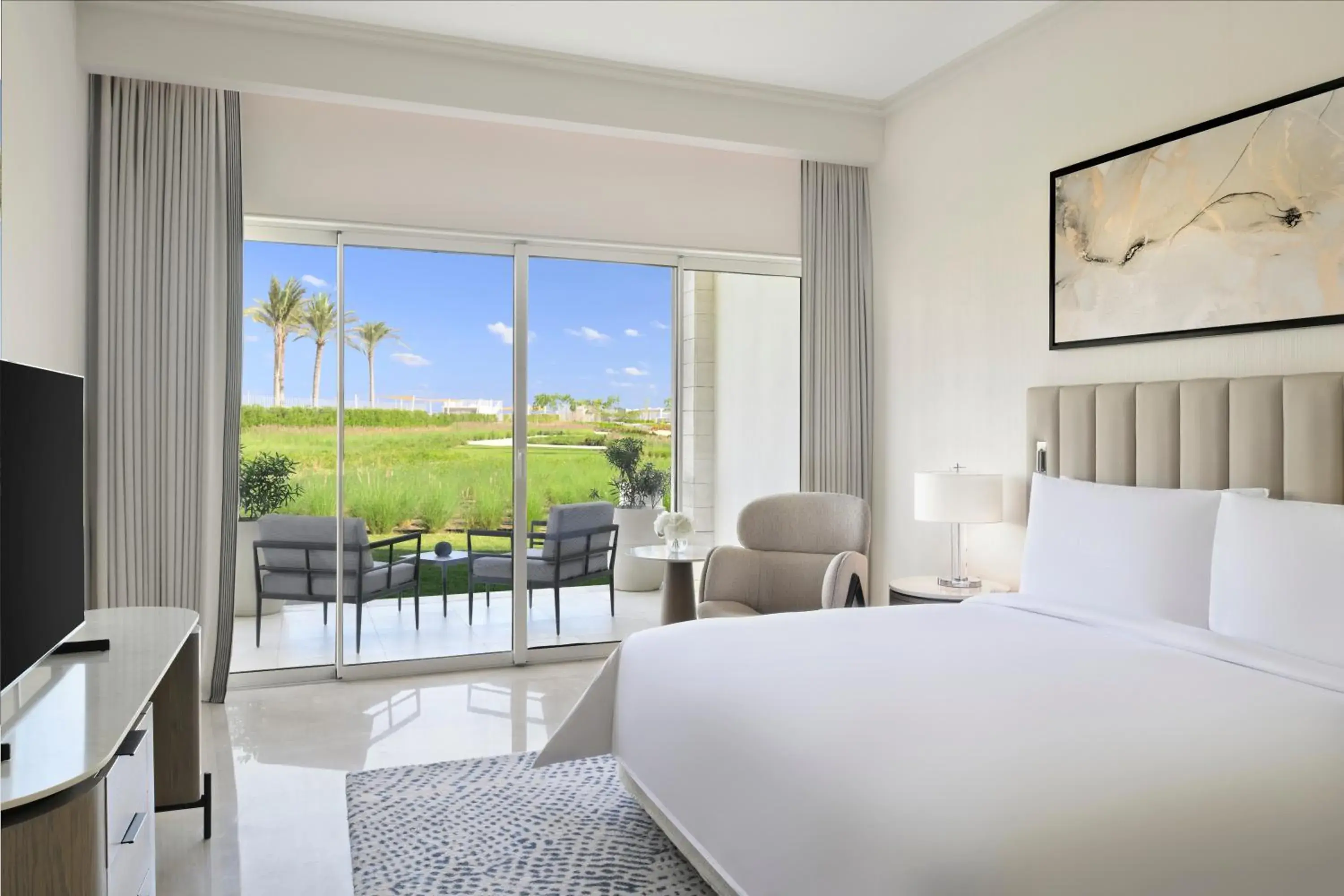Deluxe Suite One Bedroom Sea View - single occupancy in Address Beach Resort Marassi Deluxe Suite One Bedroom Sea View - single occupancy in Address Beach Resort Marassi