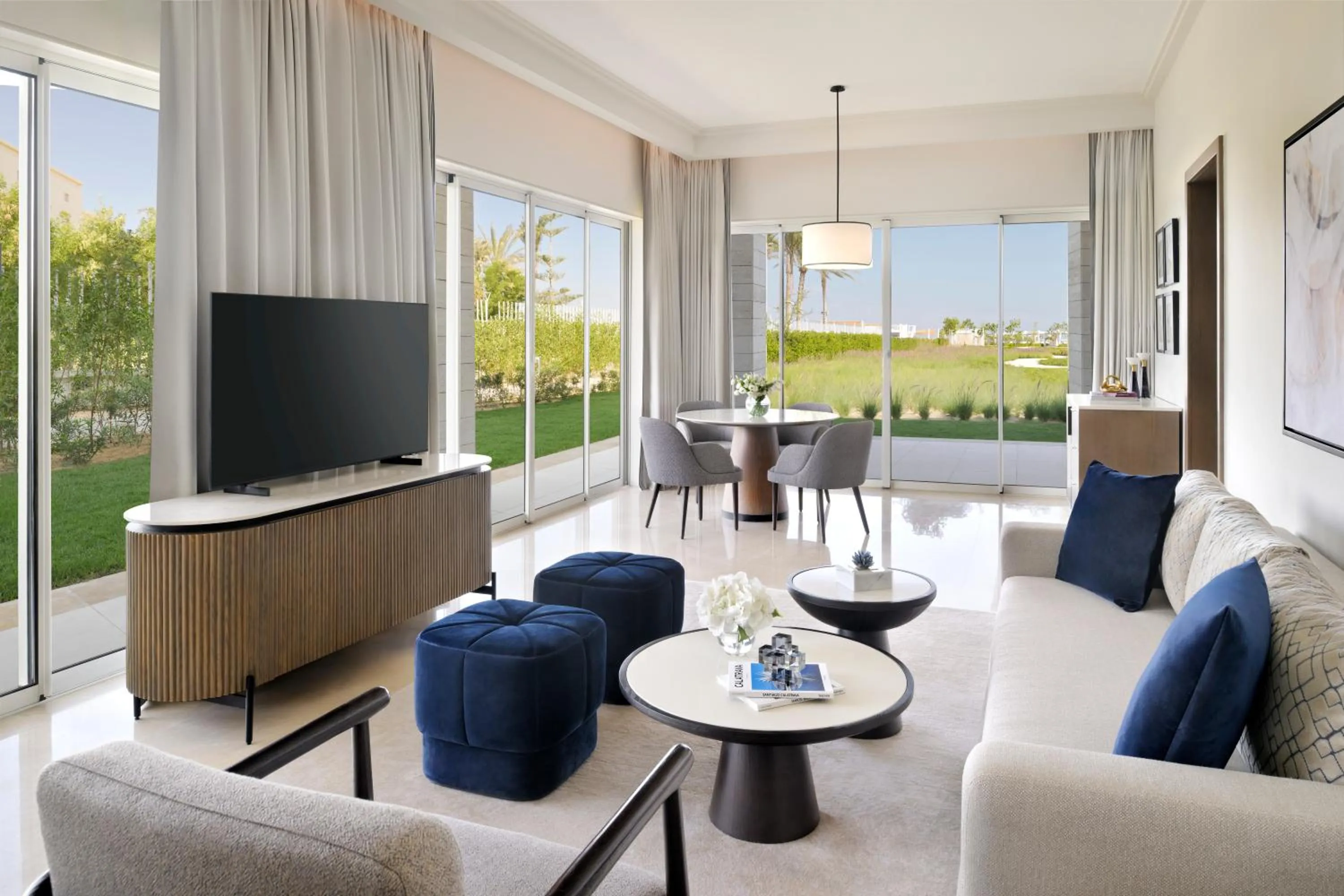 Living room in Address Beach Resort Marassi
