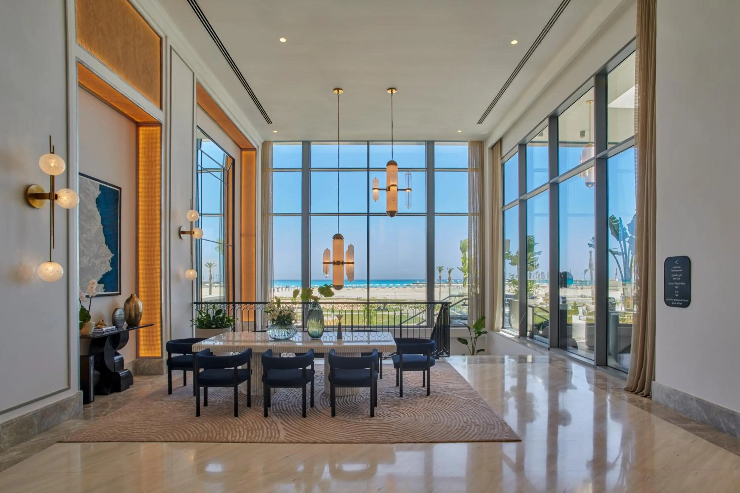 Lobby or reception in Address Beach Resort Marassi