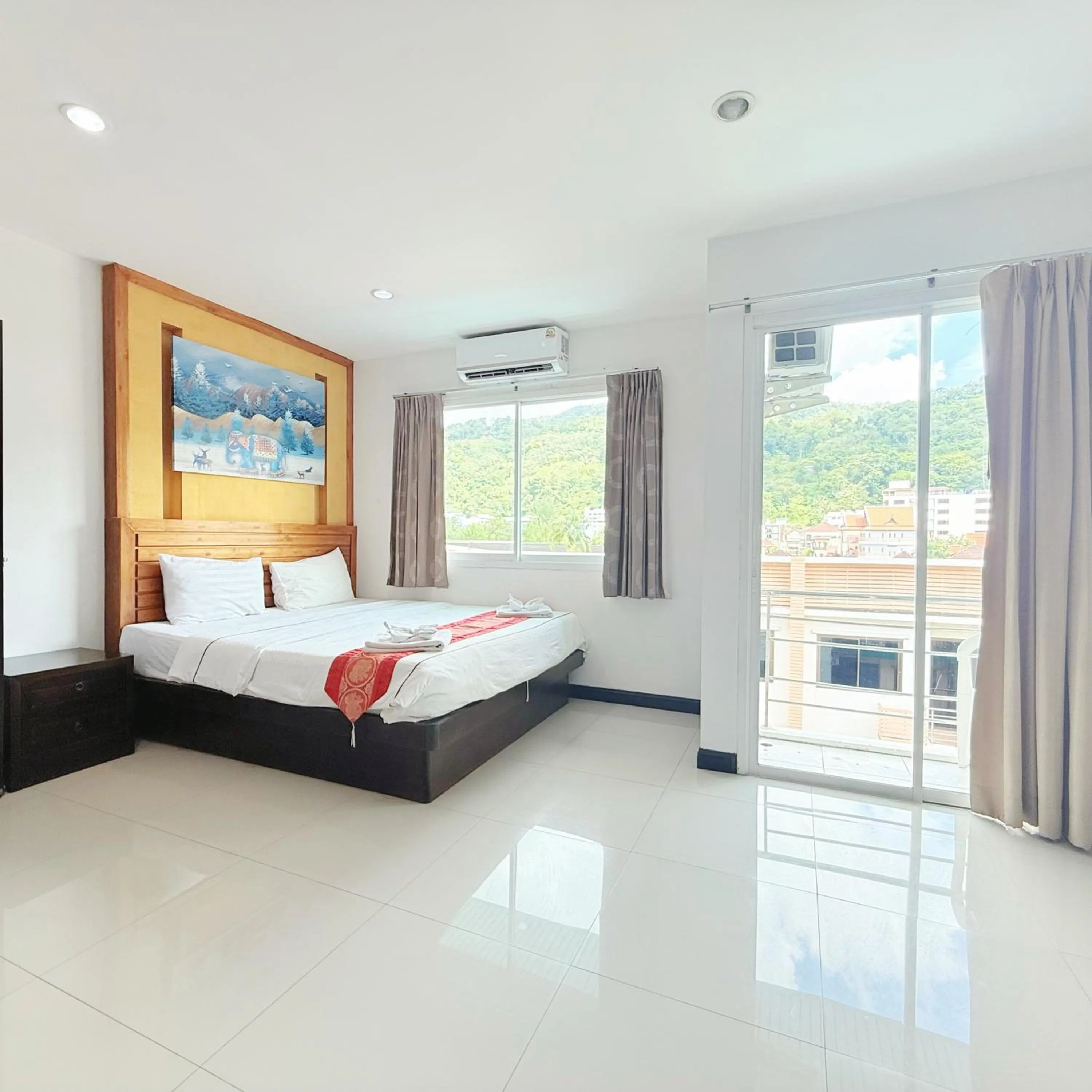 Bed in Abby's House Hotel