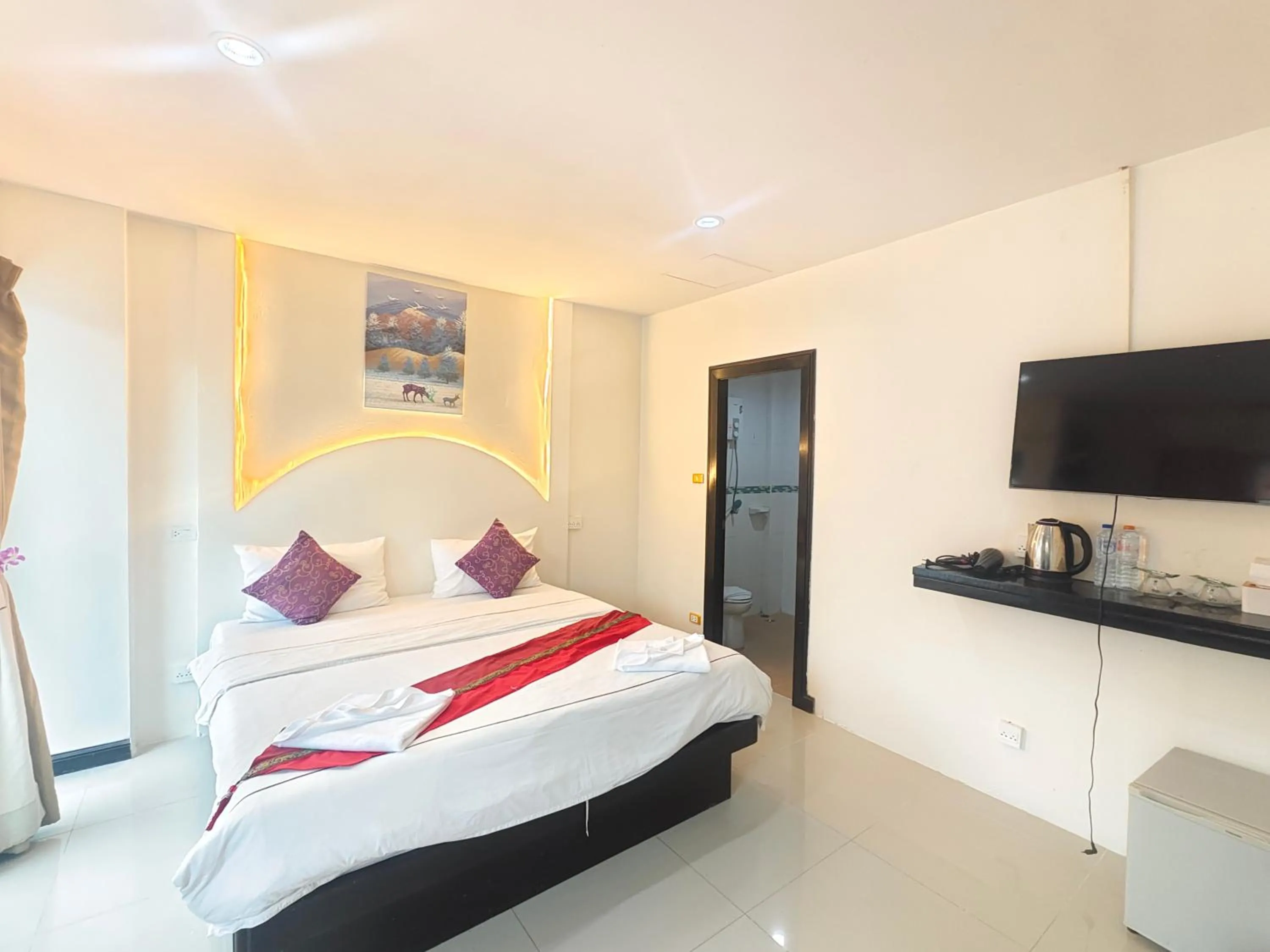 Bed in Abby's House Hotel