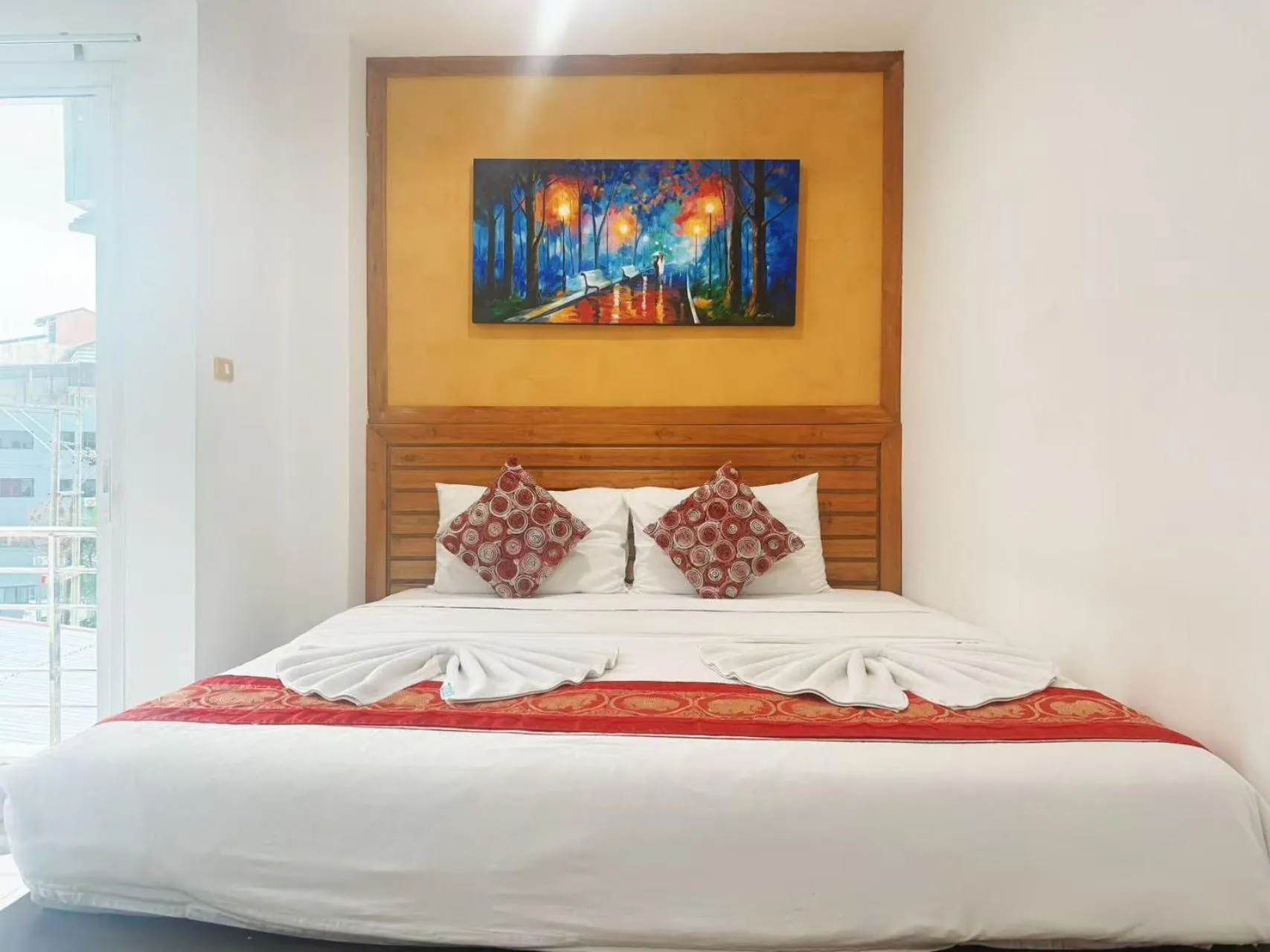 Bed in Abby's House Hotel