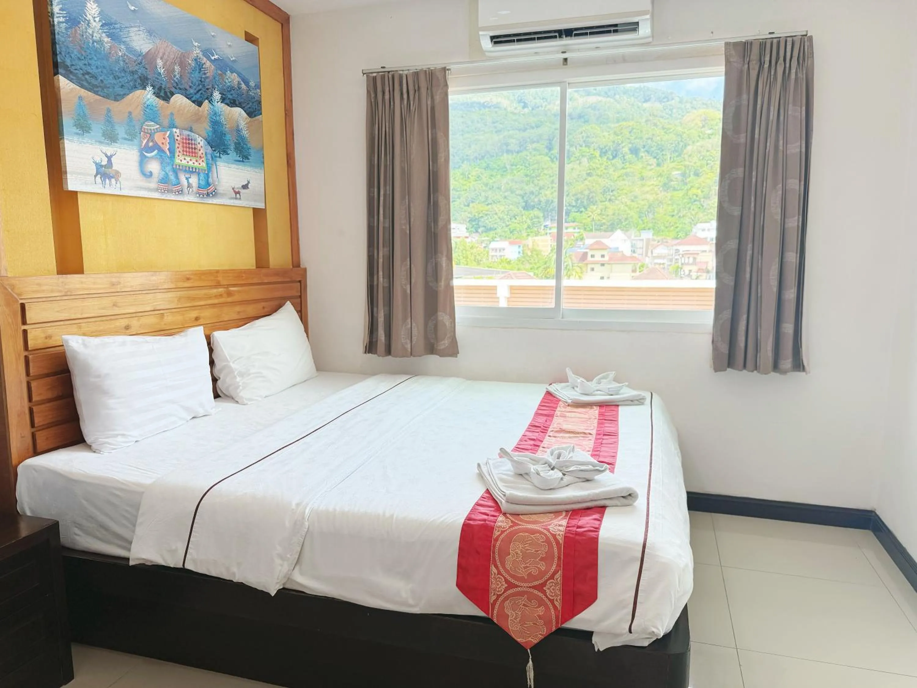 Bed in Abby's House Hotel