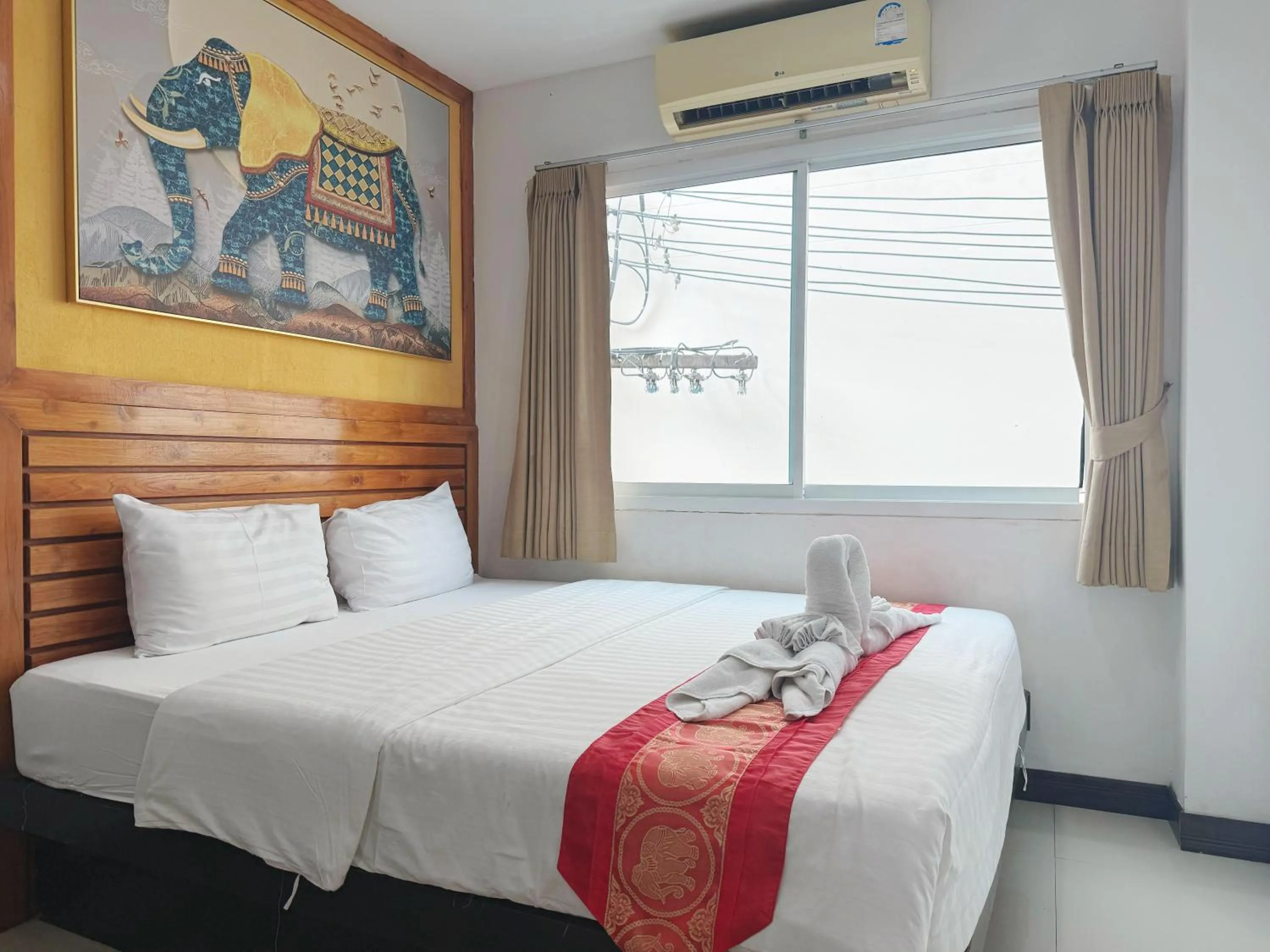 Bed in Abby's House Hotel