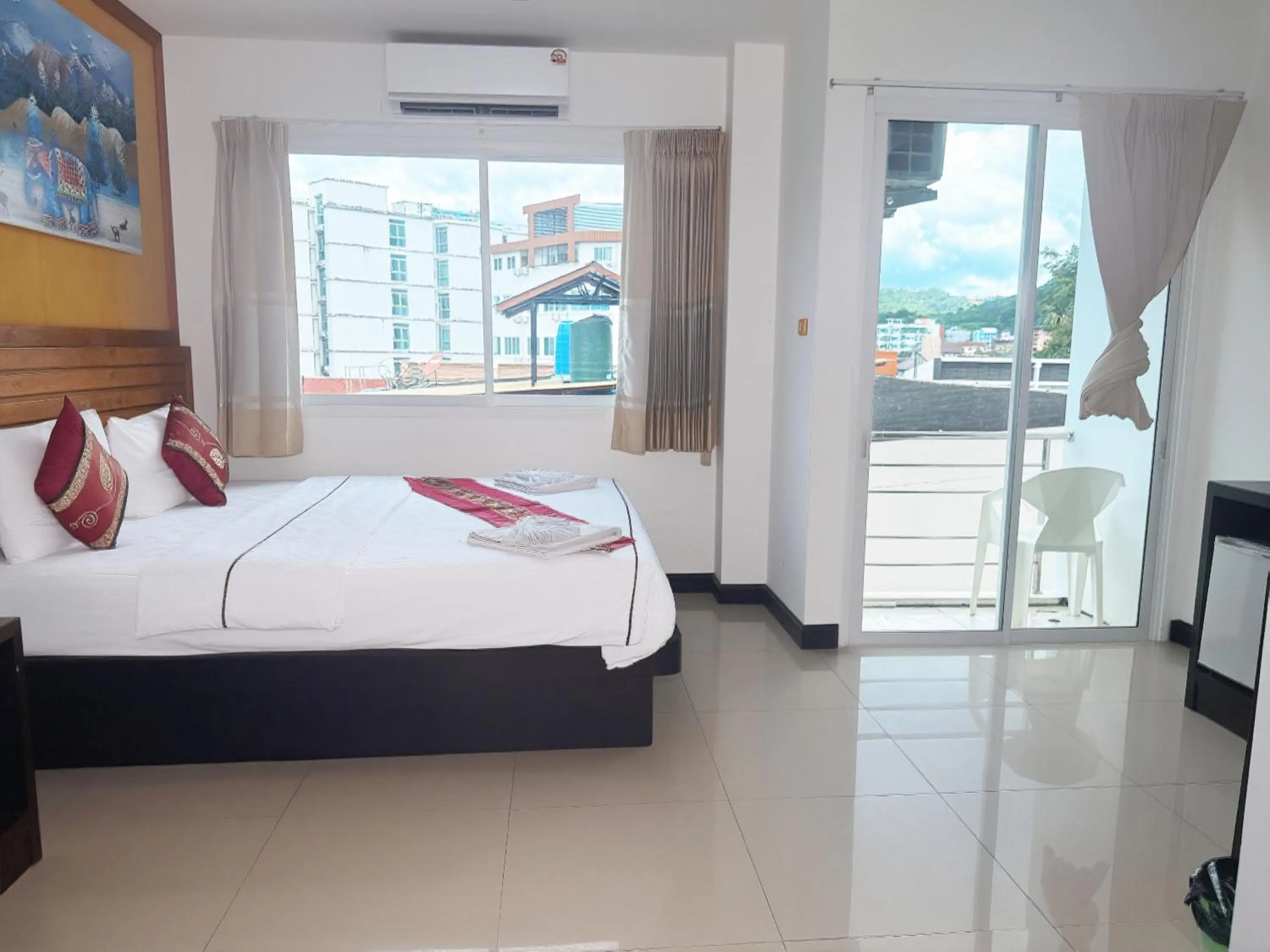 Bed in Abby's House Hotel