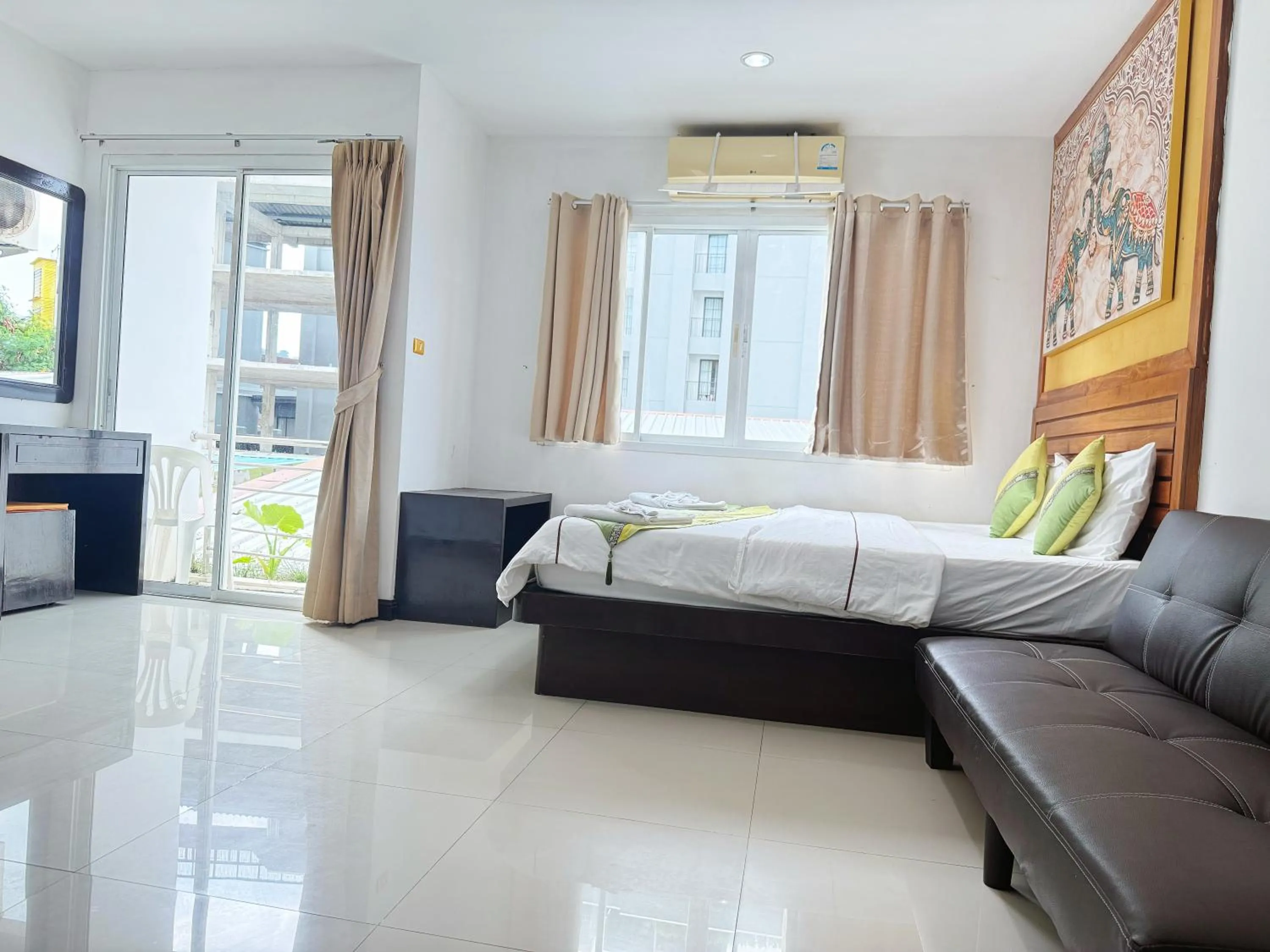 Bed in Abby's House Hotel