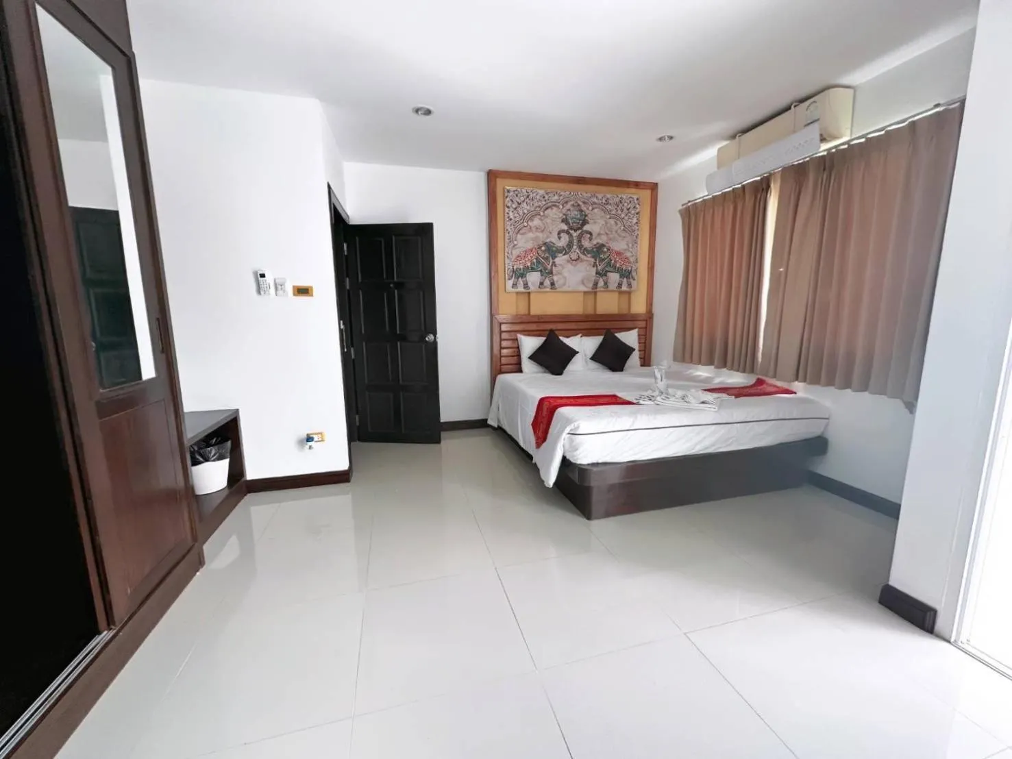 Bed in Abby's House Hotel