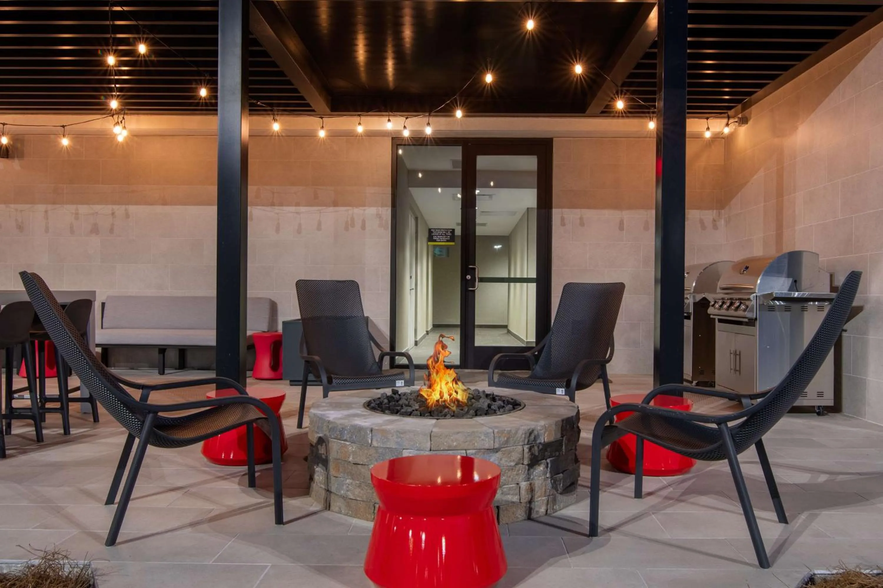 Patio in Home2 Suites By Hilton Jacksonville Downtown