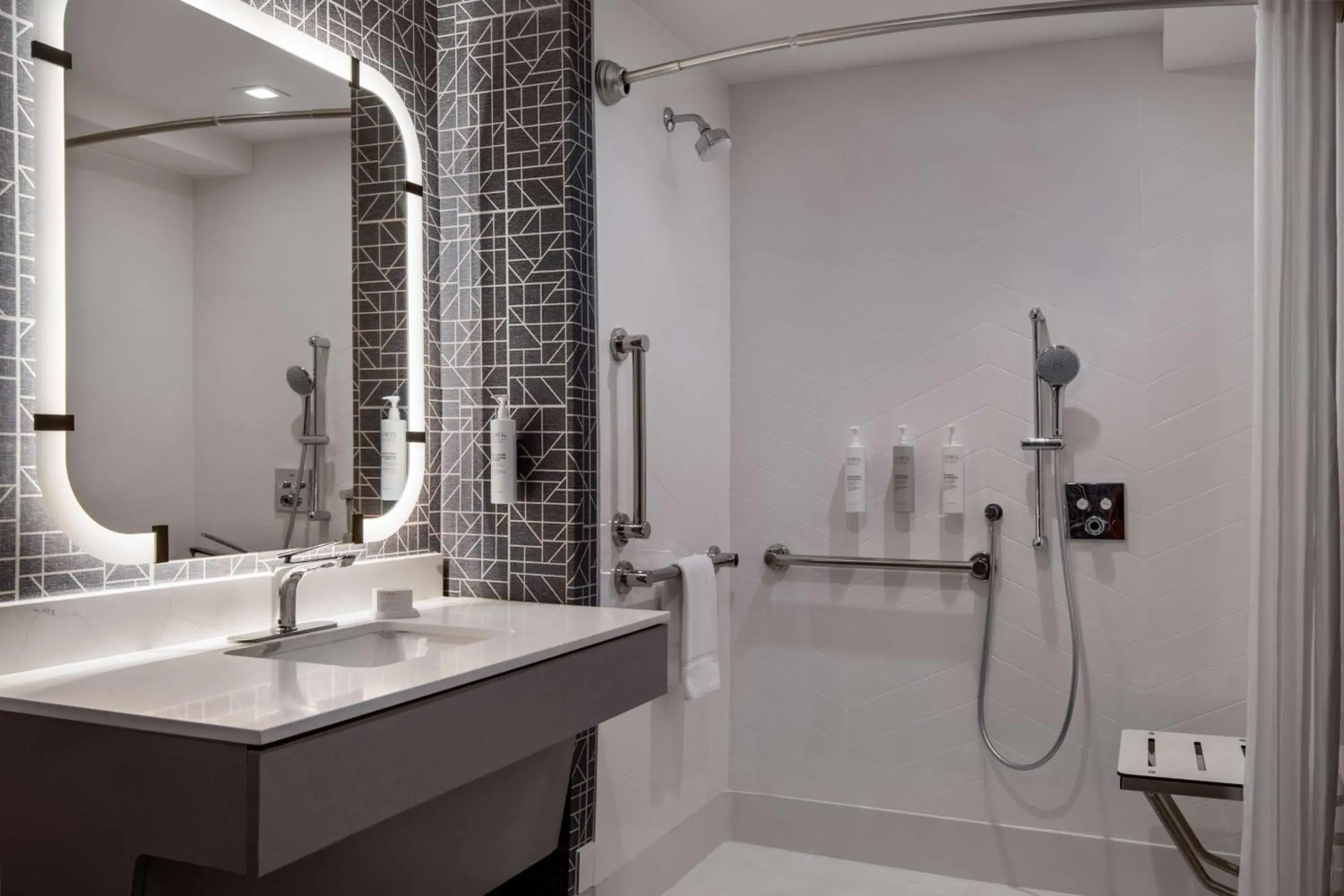 Bathroom in Homewood Suites By Hilton Missoula Bathroom in Homewood Suites By Hilton Missoula