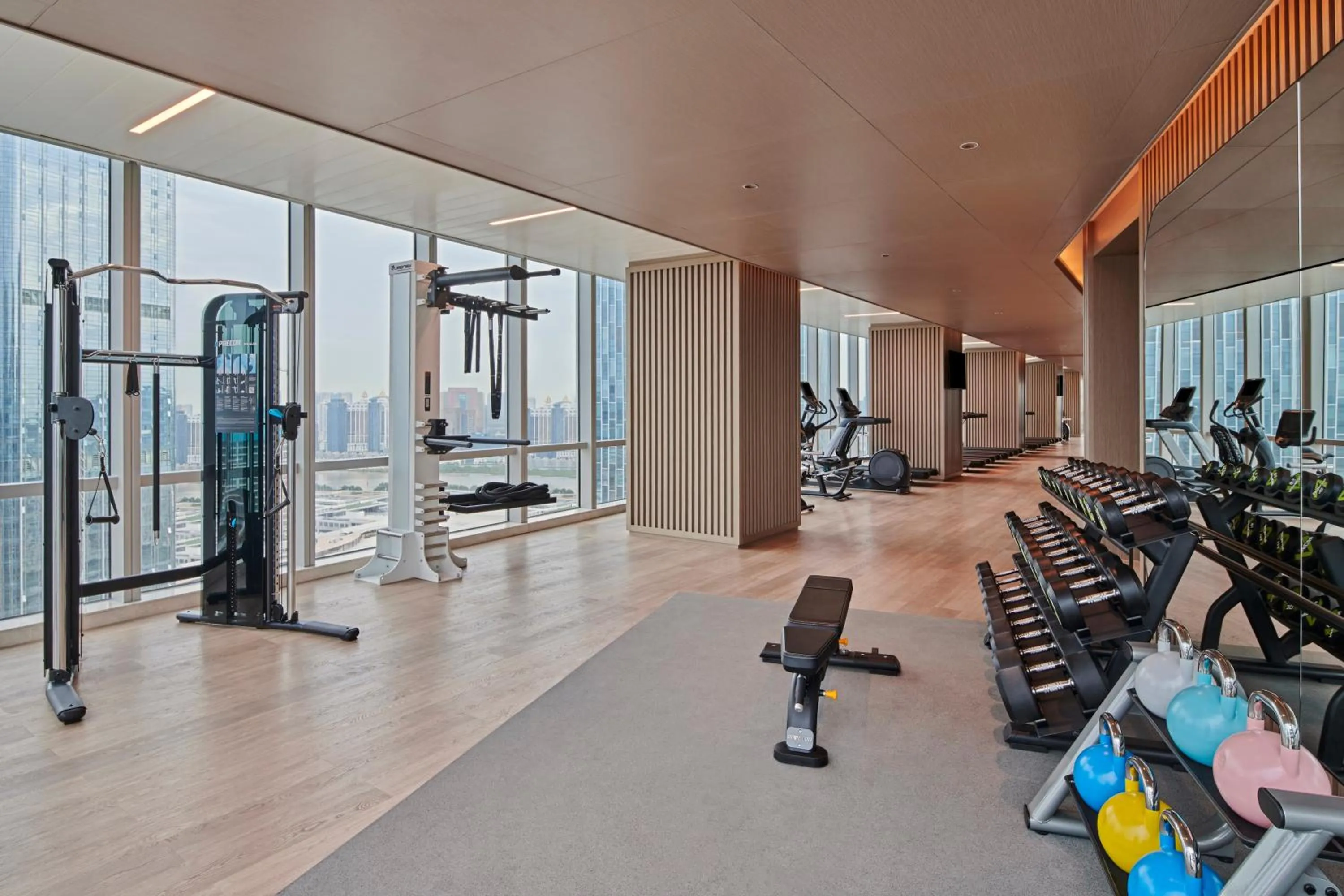 Fitness centre/facilities in DoubleTree by Hilton Zhuhai Hengqin