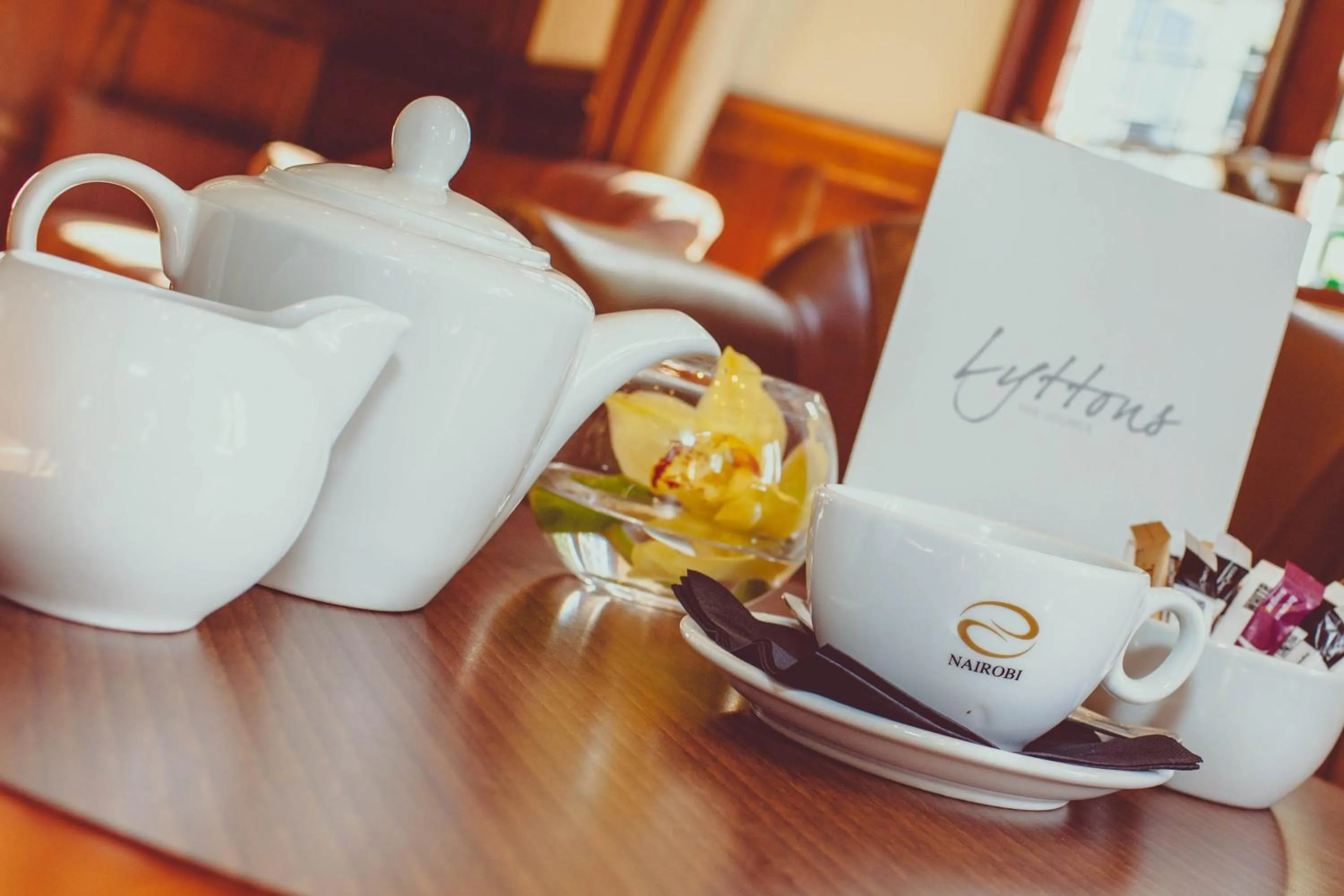 Restaurant/places to eat in voco Letchworth Hall by IHG